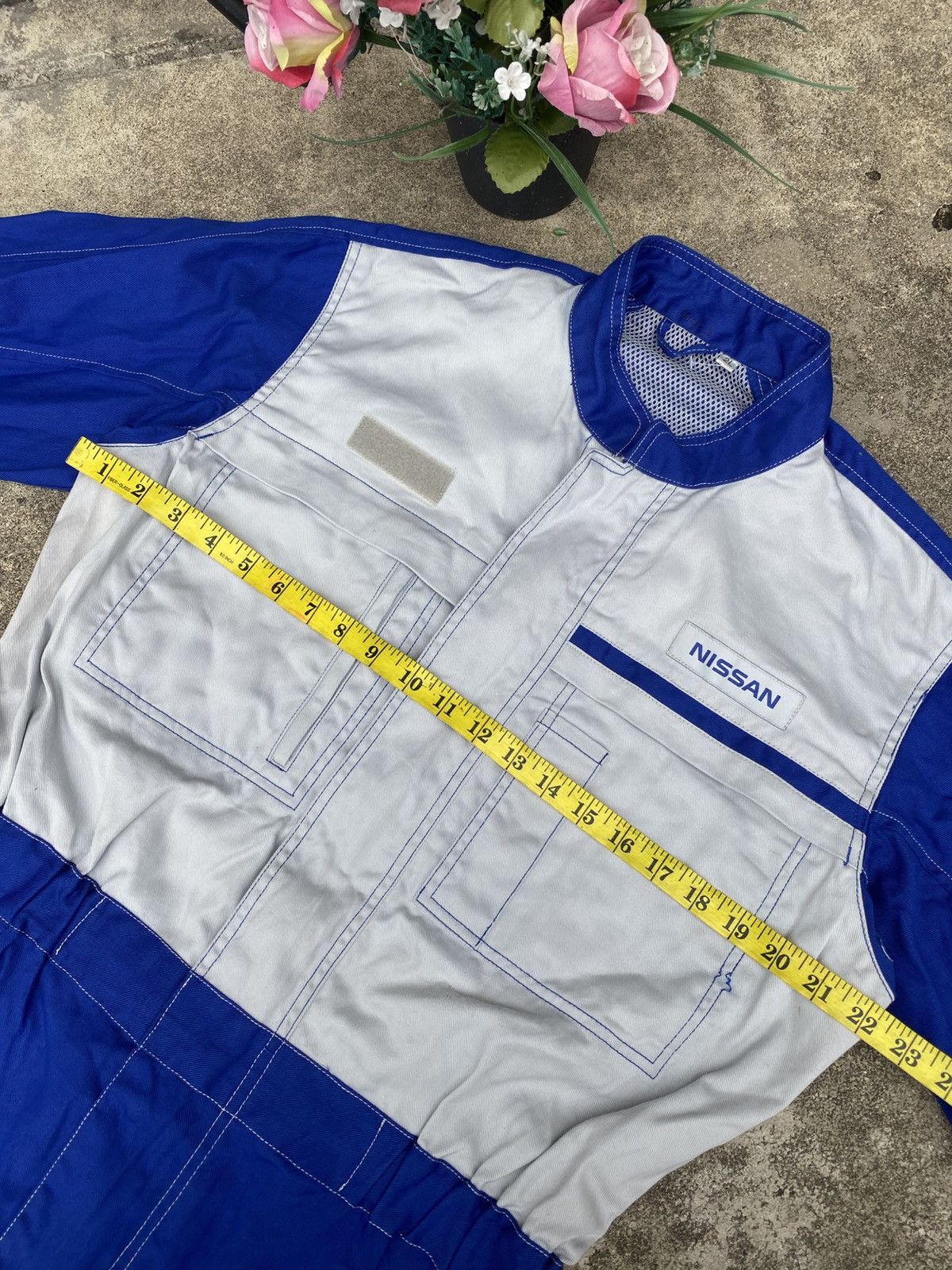 NASCAR Vintage Nissan Workwear Overalls Size US 34 / EU 50 - 10 Thumbnail