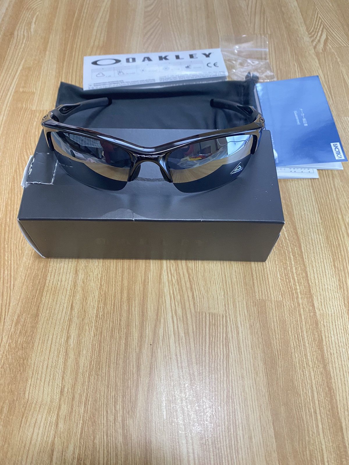 Oakley Oakley Half Jacket 2.0 OO9153-01 PRIZM Black Iridium Lens Size ONE SIZE - 1 Thumbnail