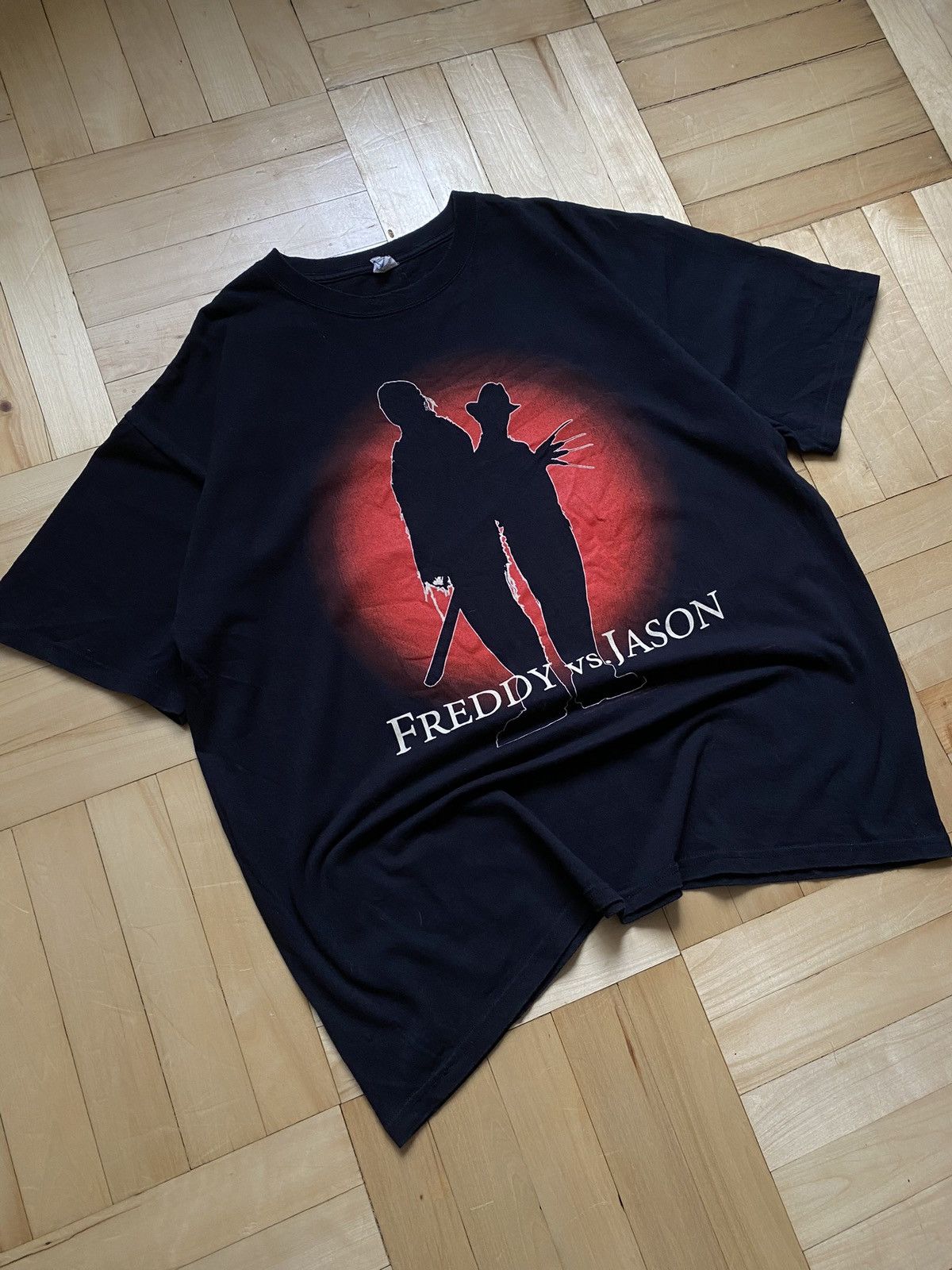 Vintage Vintage 2004 Freddy vs Jason horror movie T-shirt Size US XL / EU 56 / 4 - 4 Thumbnail