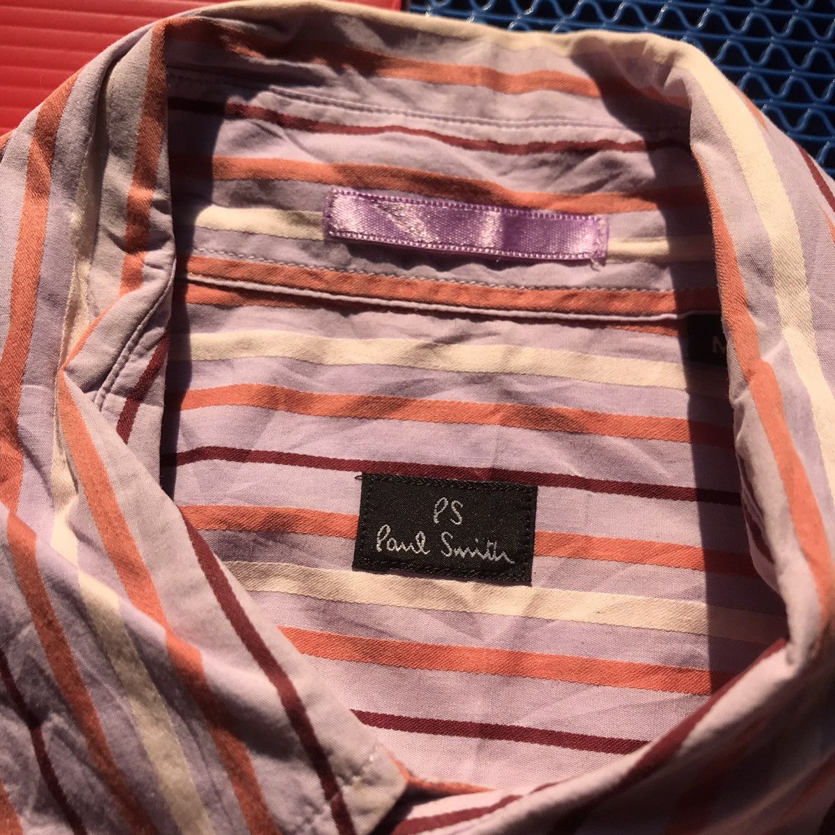 Paul Smith Vintage Paul Smith of london Candy Stripes Short Shirt Size US M / EU 48-50 / 2 - 13 Thumbnail