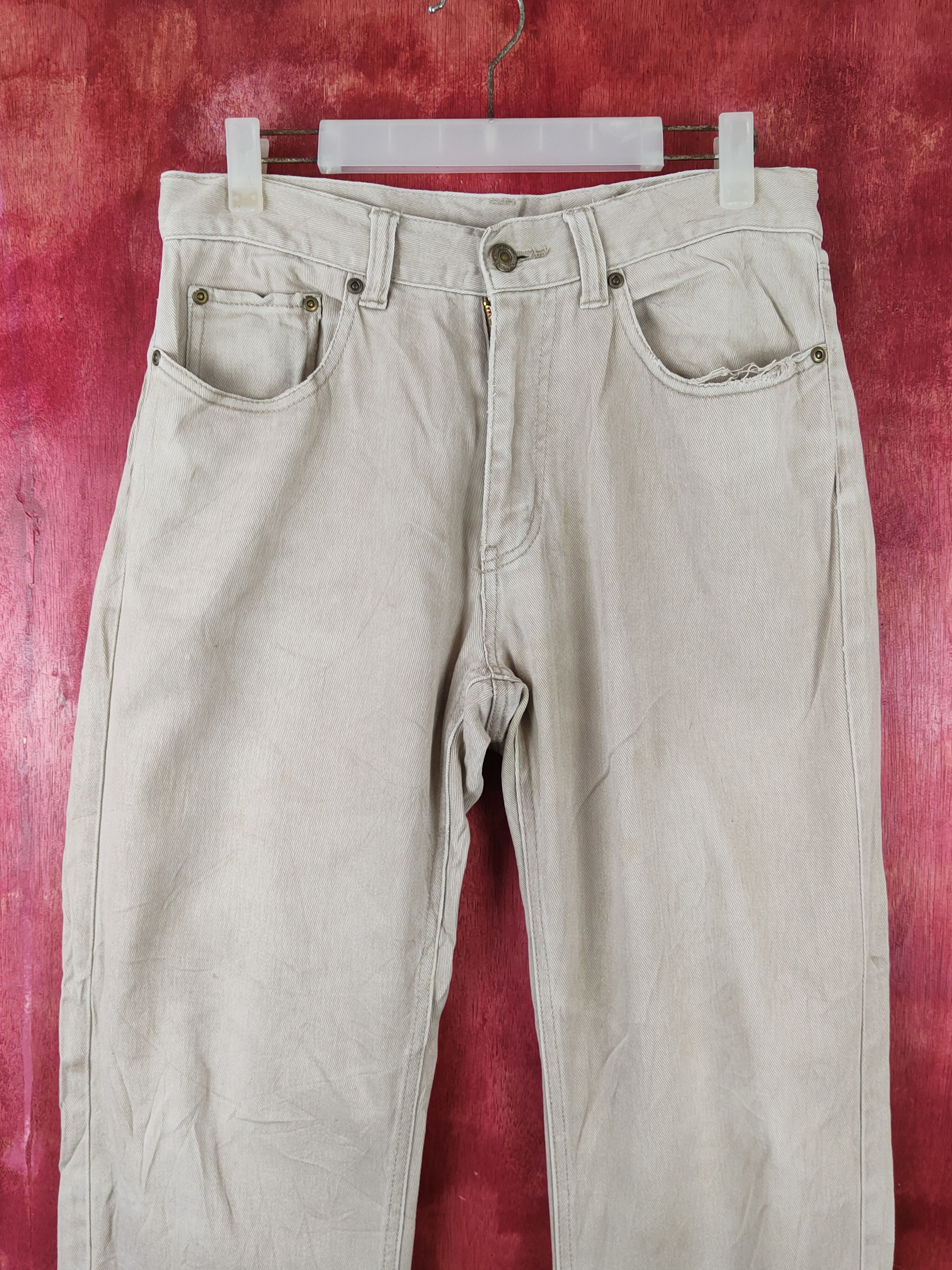 Japanese Brand × Vintage Japanese Brand Beige vintage Casual Pants #S2260 Size US 31 - 2 Thumbnail