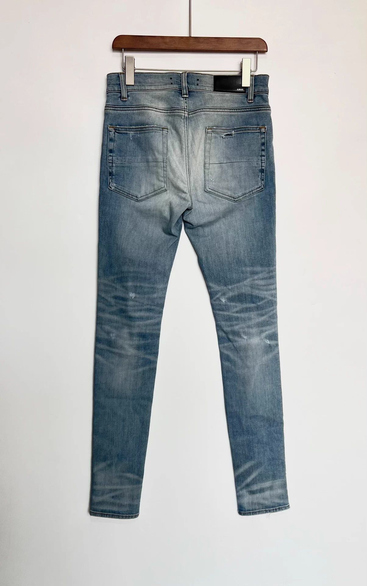 Amiri Amiri Washed Distressed Jeans - Size 30 Size US 30 / EU 46 - 3 Thumbnail