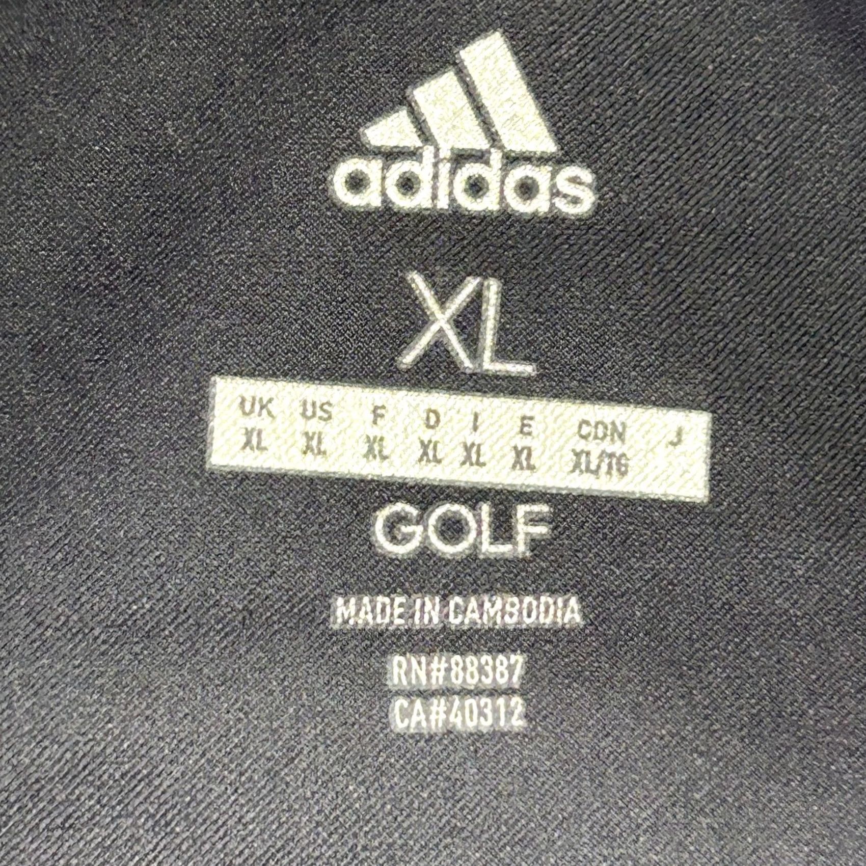 Adidas Adidas Golf Track Jacket Womens XL Gray Black Full Zip Athletic CW6742 Size XL / US 12-14 / IT 48-50 - 3 Thumbnail