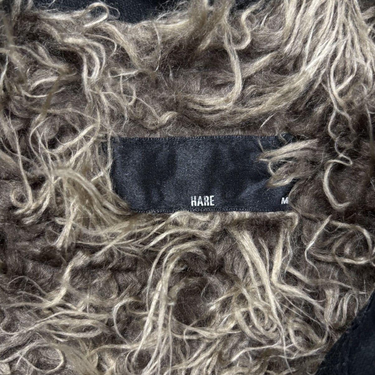 KMRii 2000s Hare - Fur Interior Rider Jacket Size US M / EU 48-50 / 2 - 10 Thumbnail