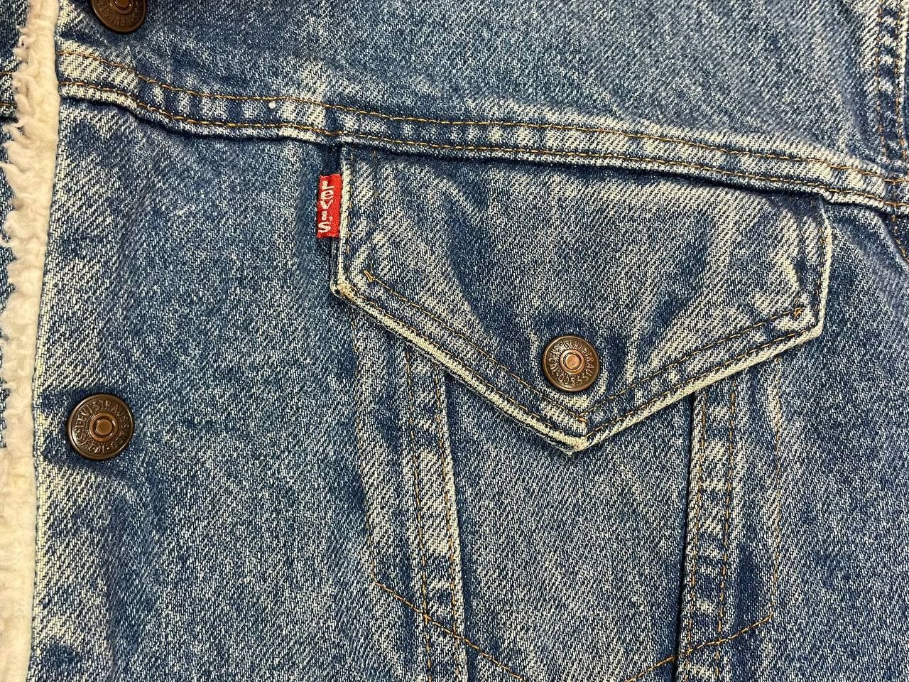 Levi's Vintage Levis Sherpa Denim Jacket Size US S / EU 44-46 / 1 - 5 Thumbnail