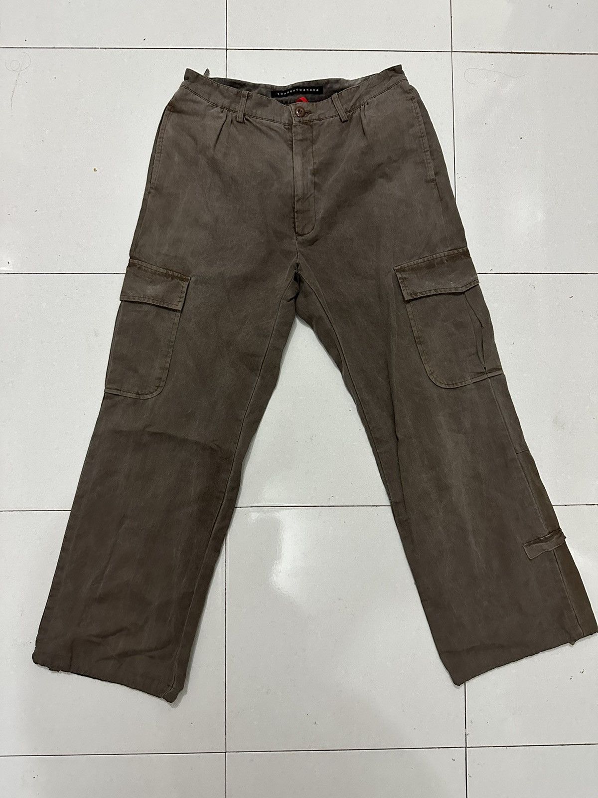 Vintage VTG Issey Miyake Sunao Kuwahara Cargo Pants Size US 30 / EU 46 - 2 Thumbnail