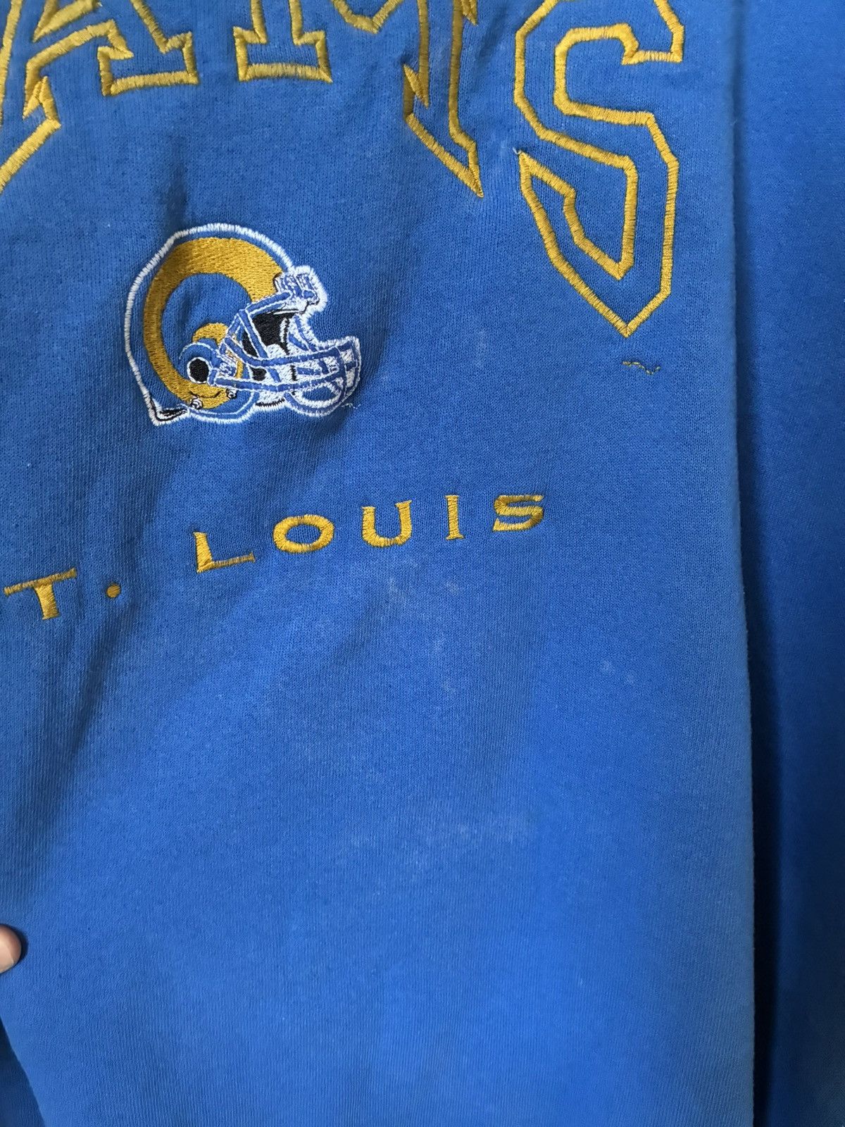 Lee Vintage Saint Louis Rams sweater Size US L / EU 52-54 / 3 - 3 Thumbnail