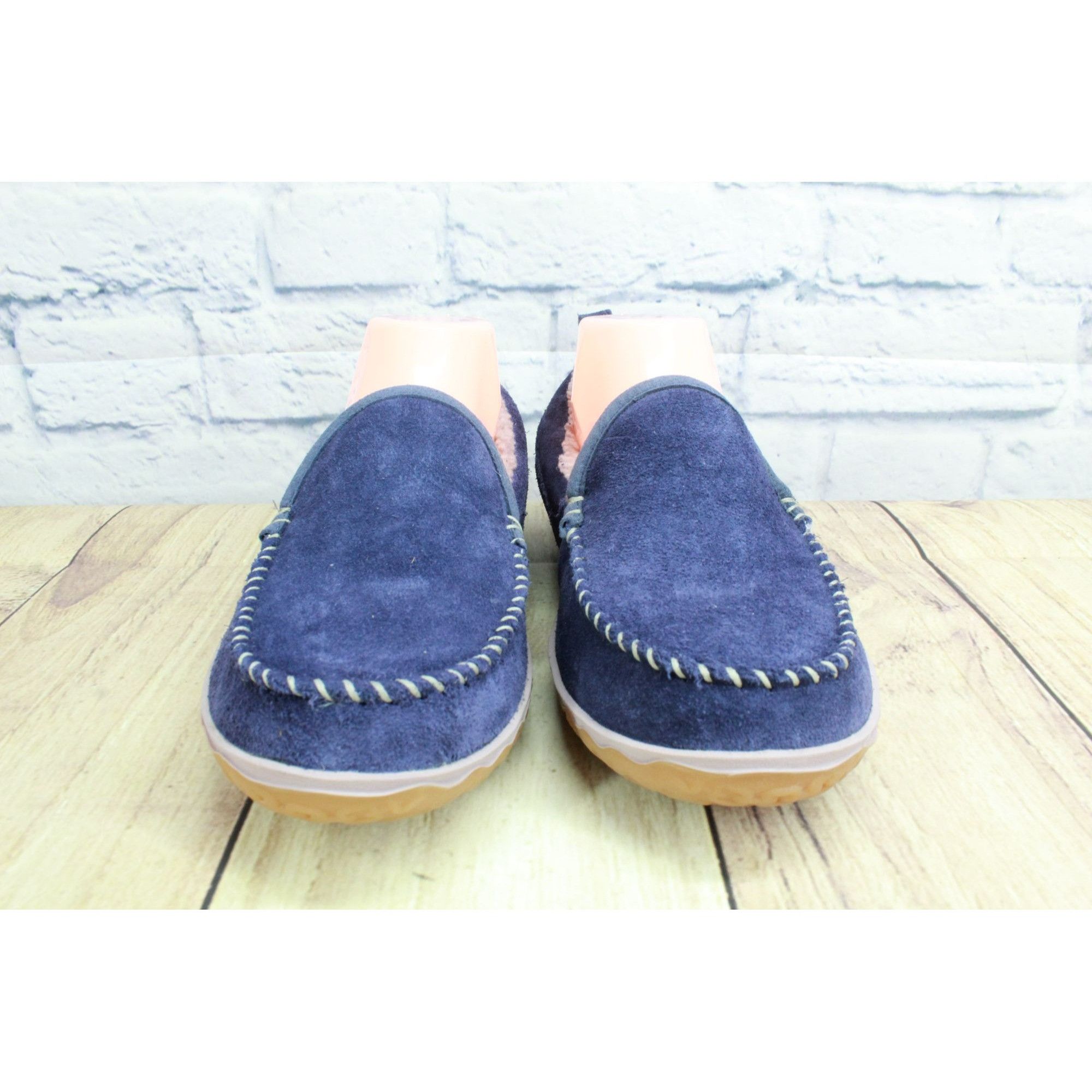 L.L. Bean LL Bean Women's Fleece Mountain Moccasin Slippers Size US 8 / IT 38 - 4 Thumbnail