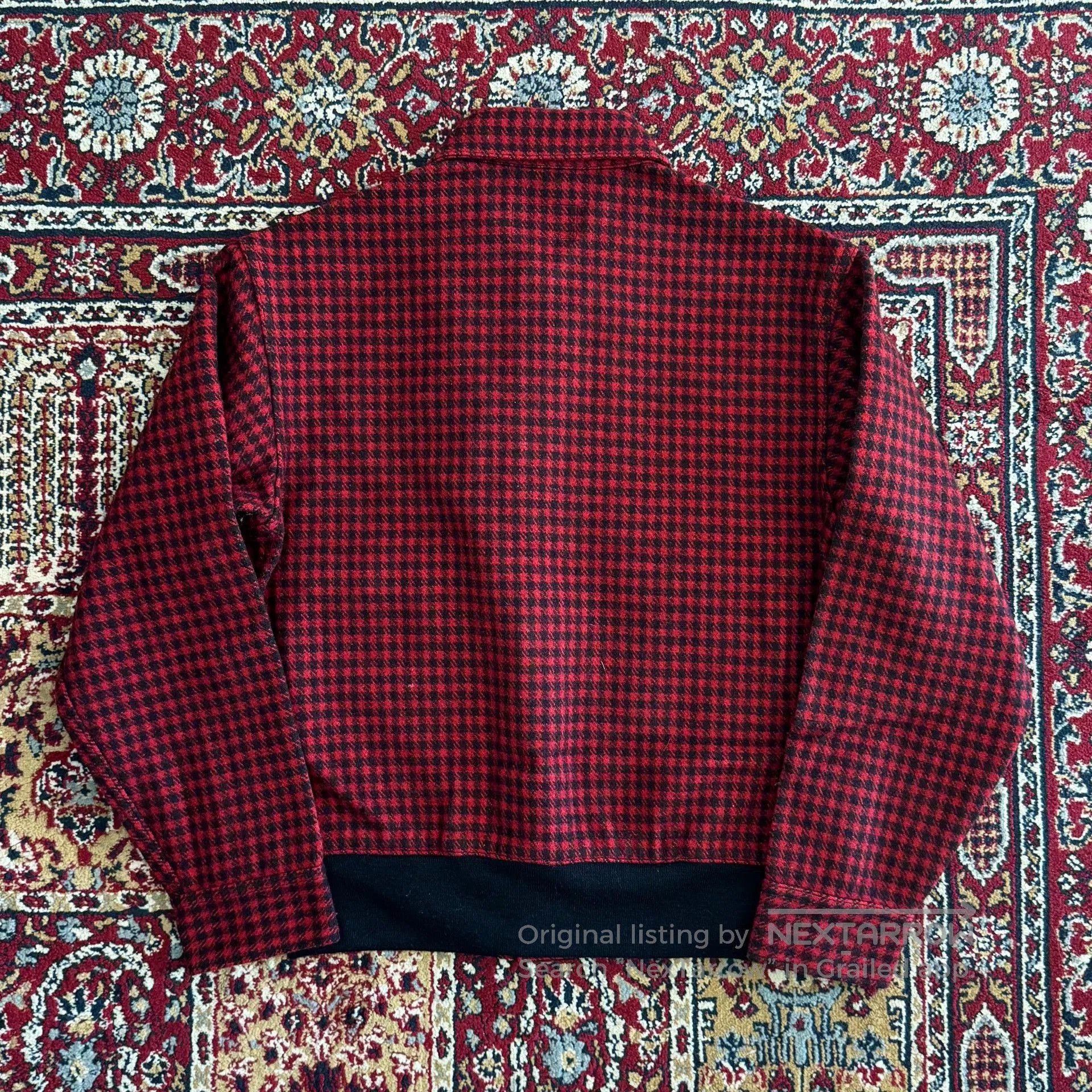 Vintage Wool Houndstooth Lumberjack Jacket. Size US S / EU 44-46 / 1 - 5 Thumbnail
