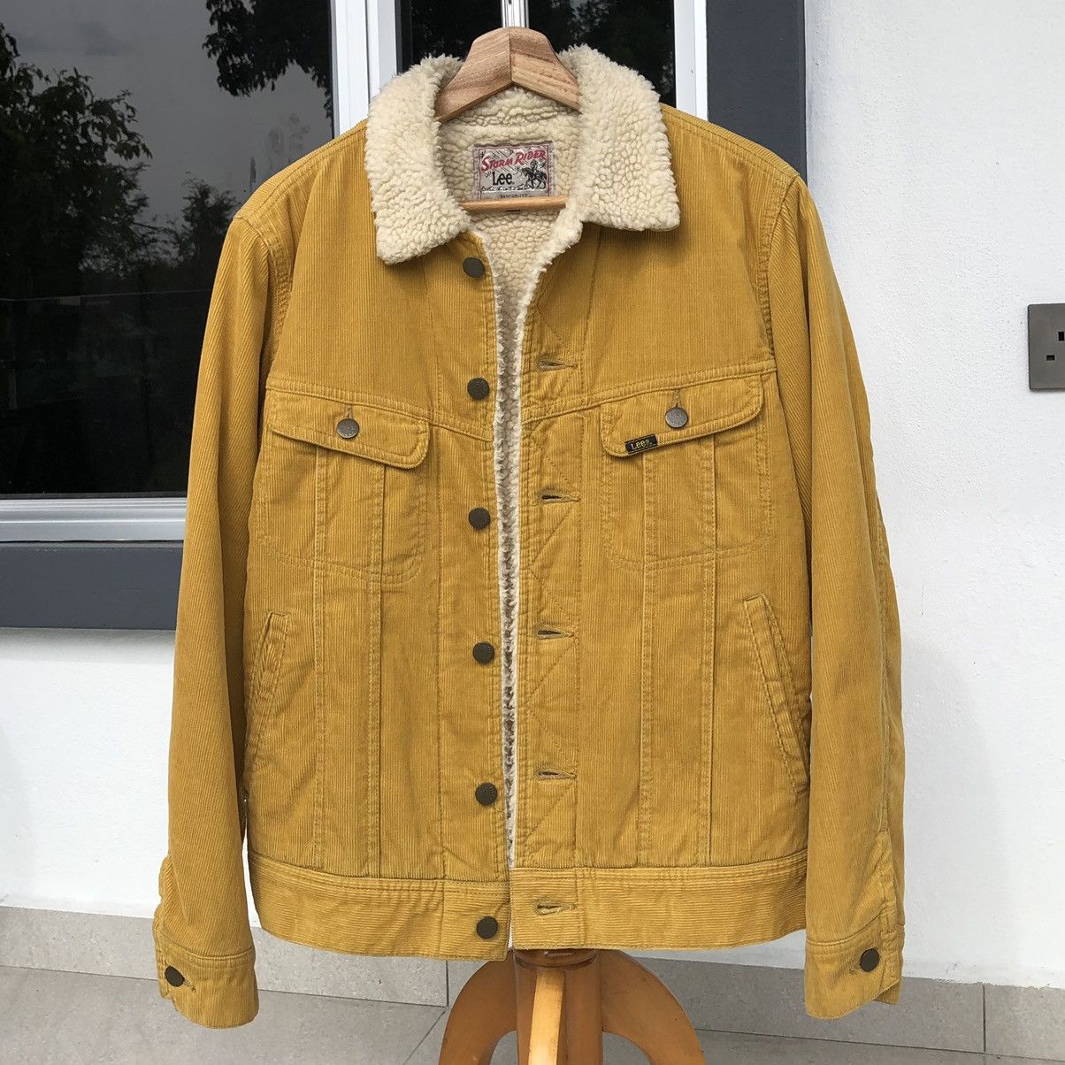 Lee LEE Storm Rider Conduray Sherpa Trucker Jacket Size US S / EU 44-46 / 1 - 4 Thumbnail