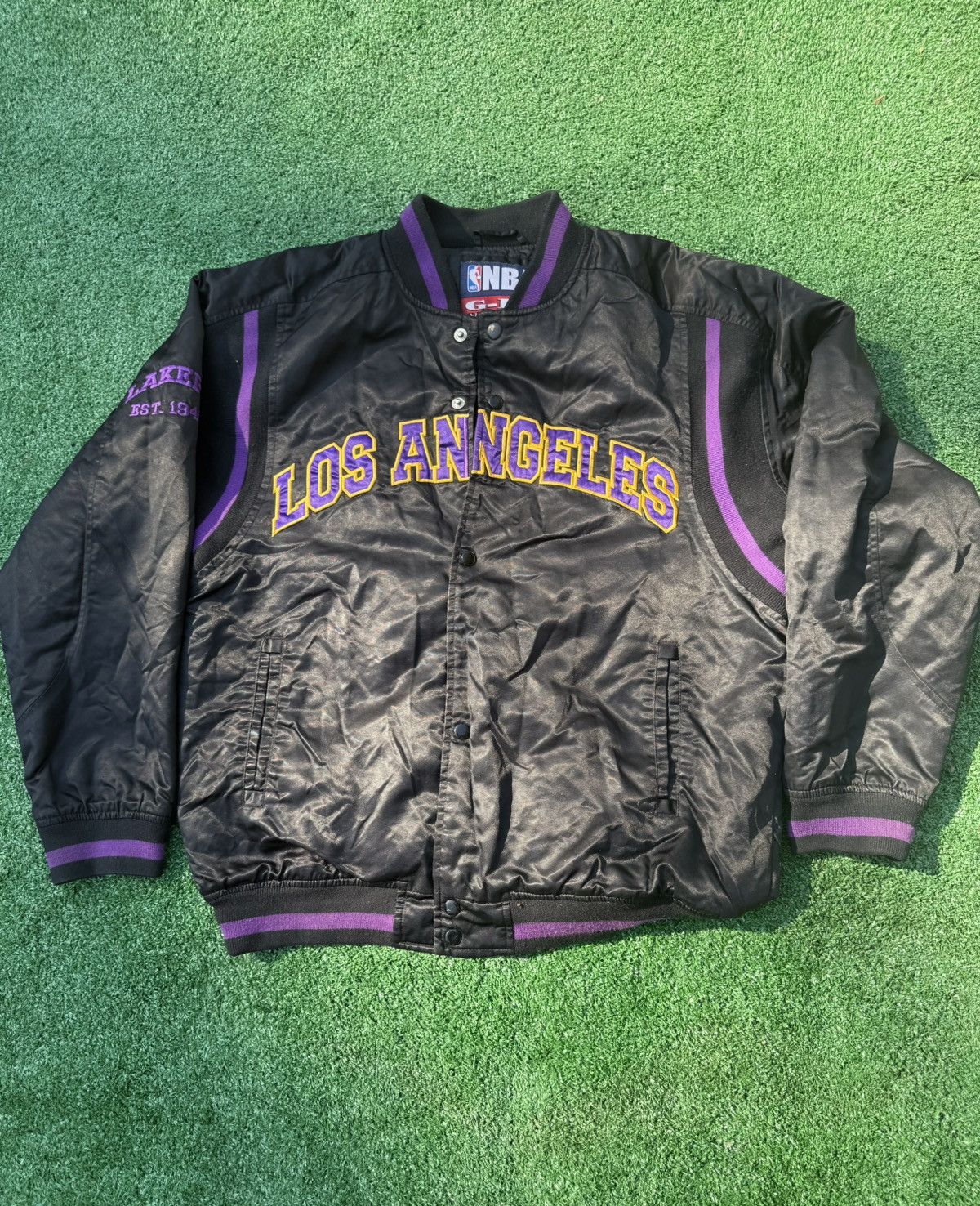 G-III Los Angeles Lakers NBA Bomber Jacket Size US M / EU 48-50 / 2 - 2 Thumbnail