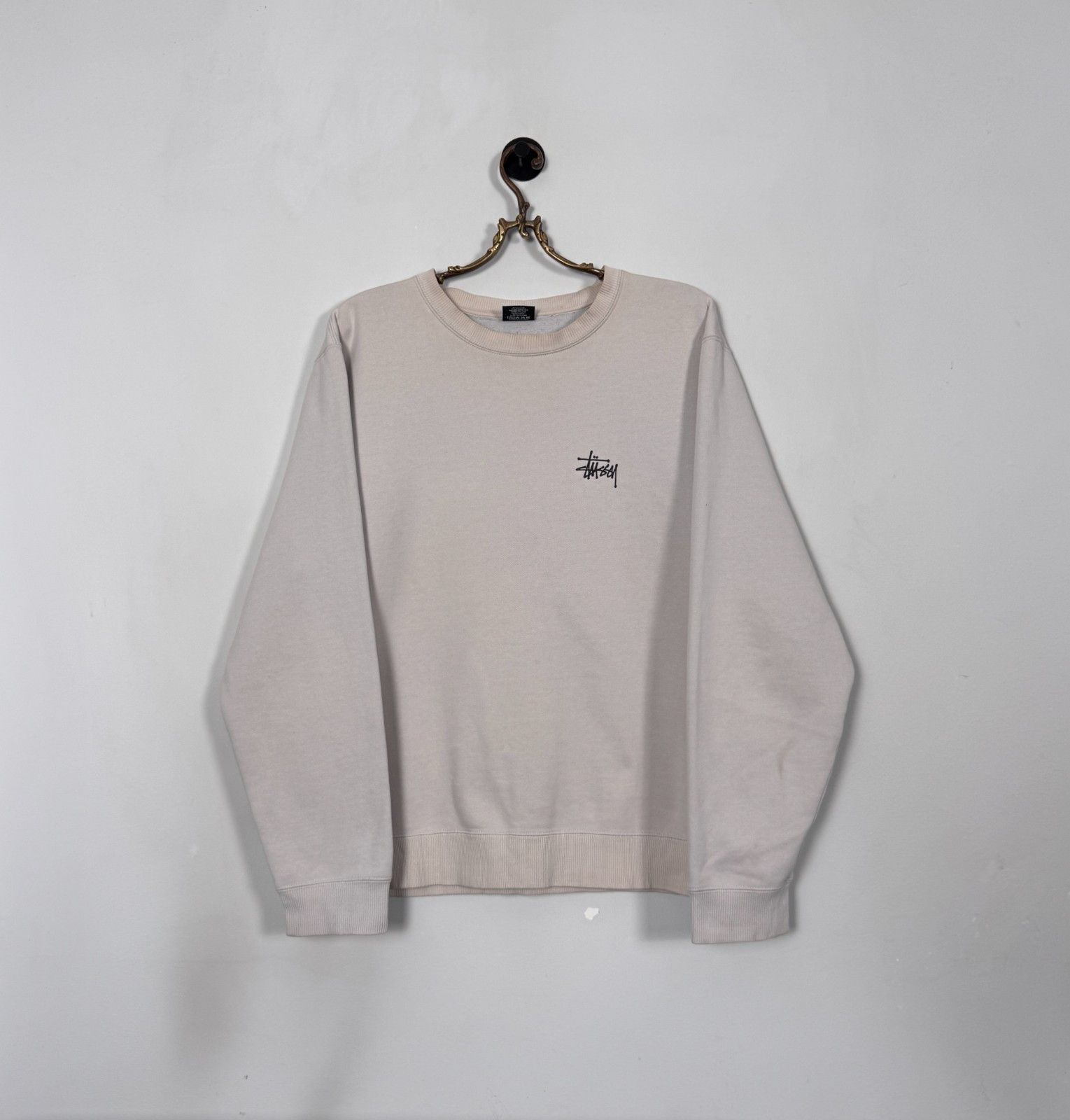 Stussy Stussy Vintage Sweatshirt Double Logo Skate Streetwear Size US XL / EU 56 / 4 - 2 Thumbnail