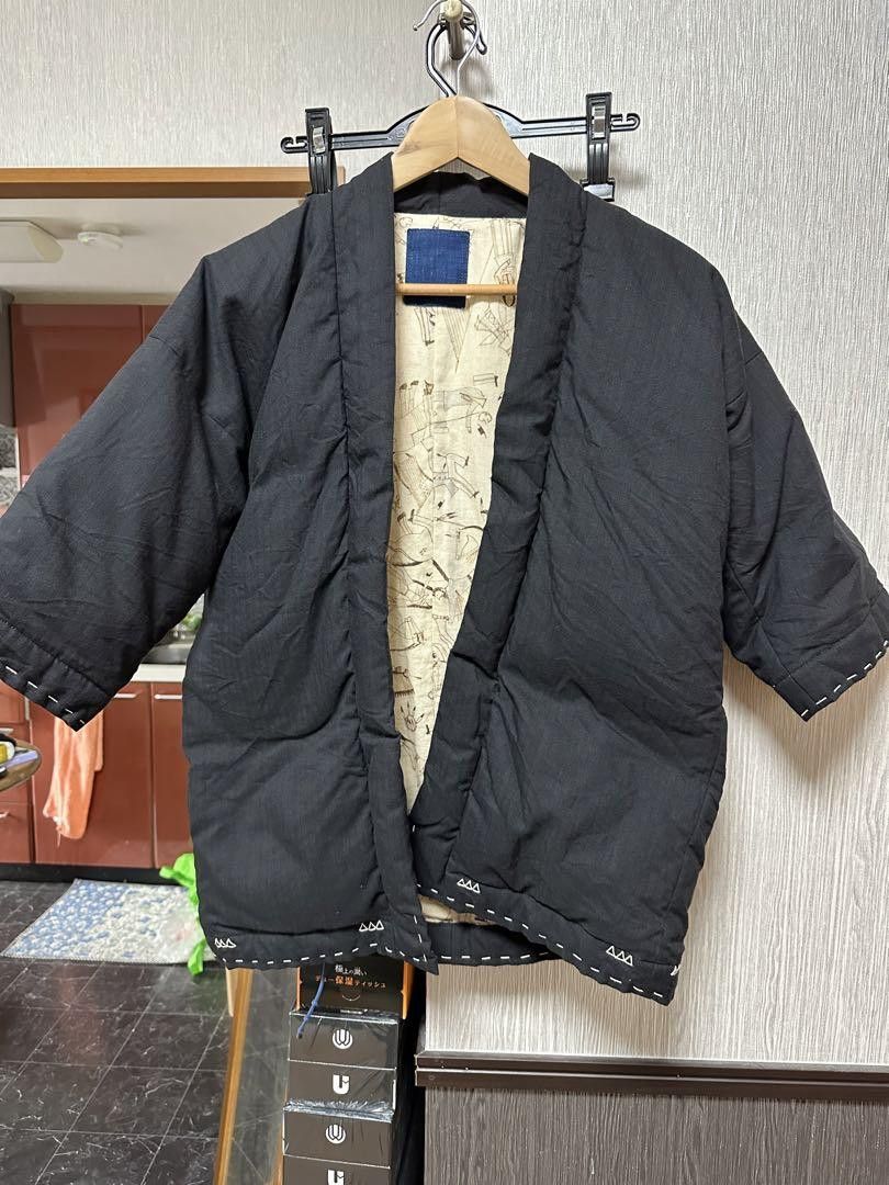 visvim sanjuro kimono down jacket ict 3 - ダウンジャケット