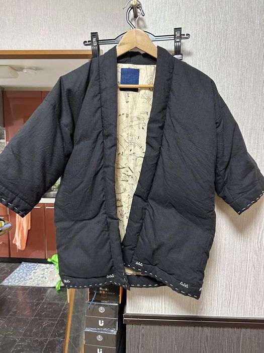 Visvim visvim SANJURO KIMONO DOWN JKT | Grailed