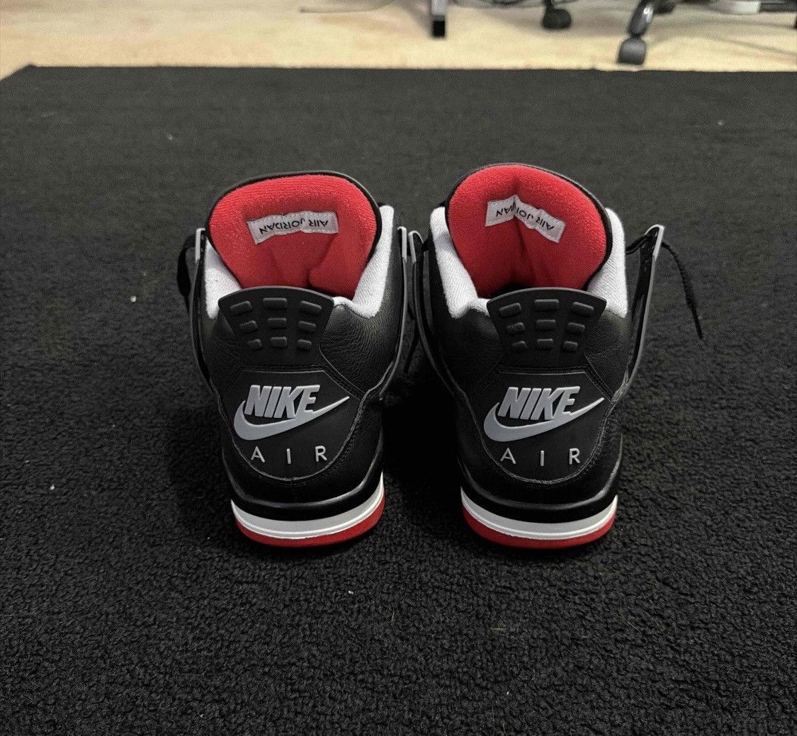 Jordan Brand Air Jordan 4 ‘Bred Reimagined’ Size US 11.5 / EU 44-45 - 4 Thumbnail