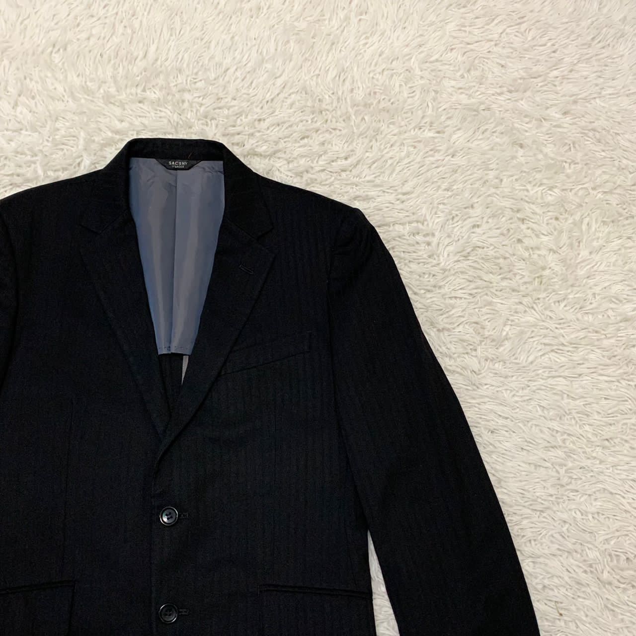Yohji Yamamoto Sacsny Y'saccs 3D Stretch Jacket Coat Size US S / EU 44-46 / 1 - 3 Thumbnail