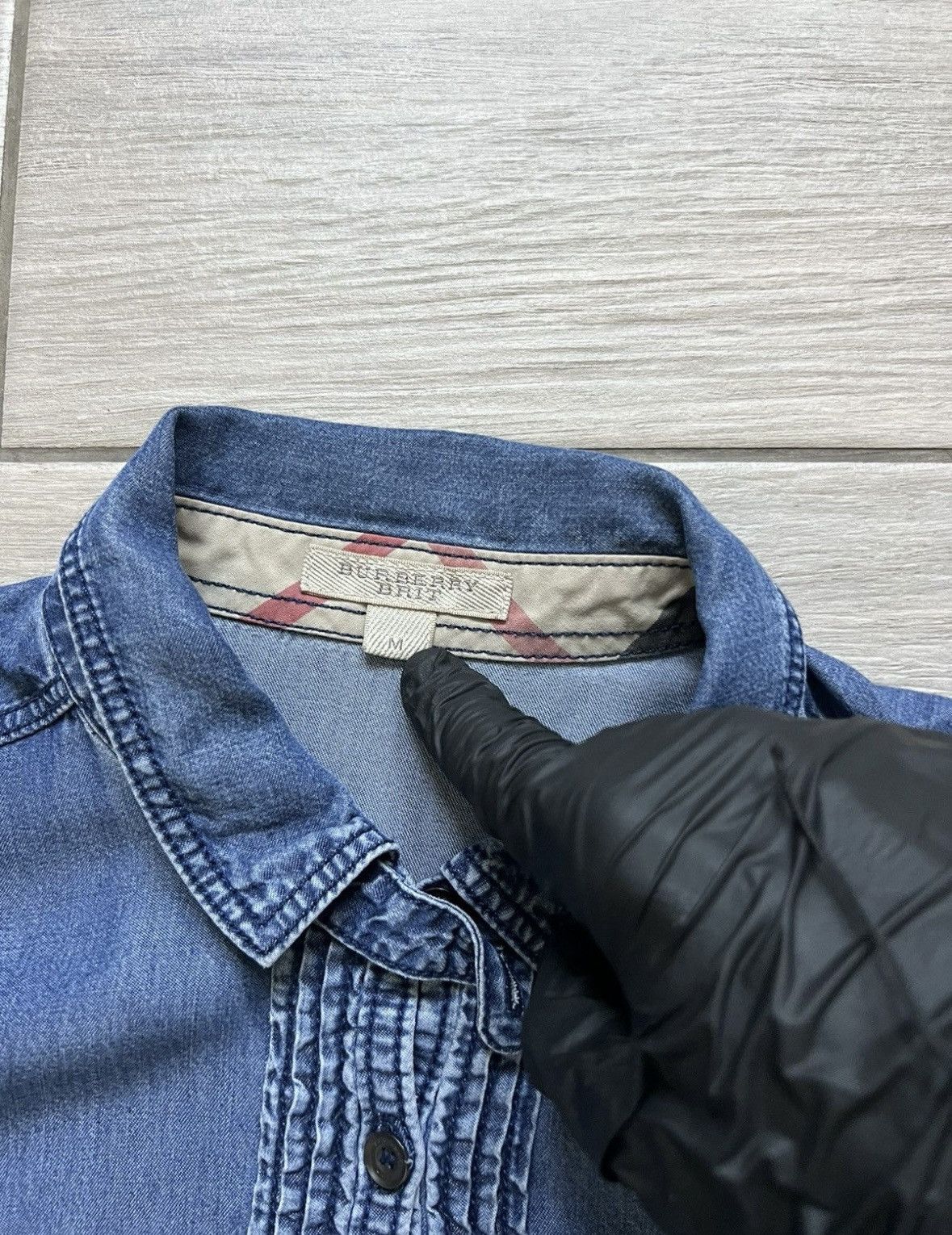 Burberry 💙Burberry Shirt Jeans Women Rare M Size Size M / US 6-8 / IT 42-44 - 8 Thumbnail