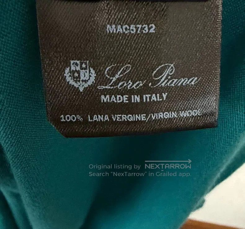 Loro Piana Loro Piana Long Sleeve Knit Polo. Size US L / EU 52-54 / 3 - 5 Thumbnail