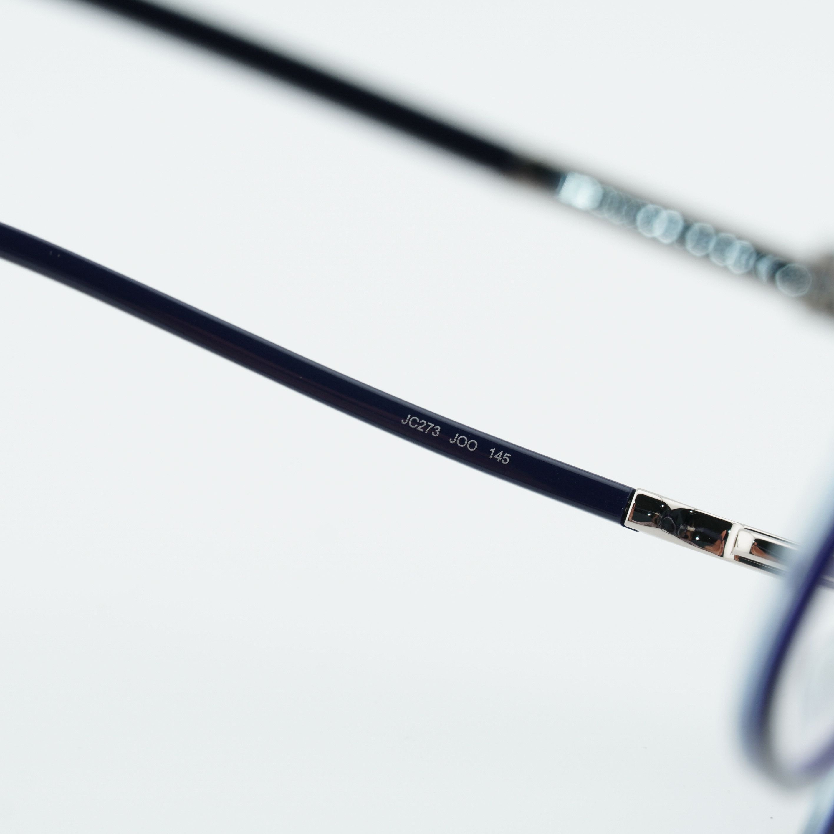 Jimmy Choo Jimmy Choo JC273 0JOO 00 Eyeglasses Blue Glitter 53mm Size ONE SIZE - 9 Thumbnail