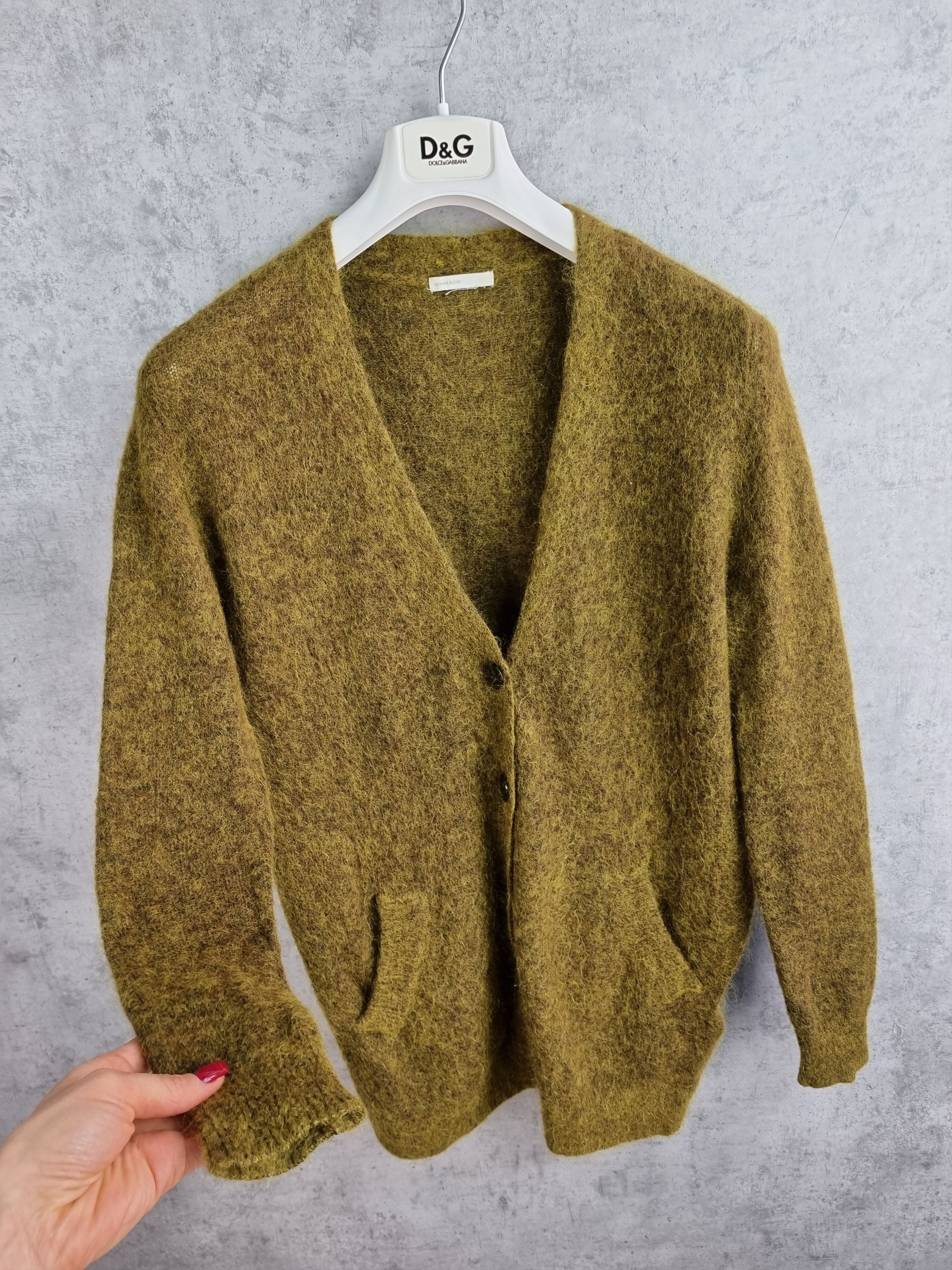 Mohair Cardigan Kurt Cobain Style