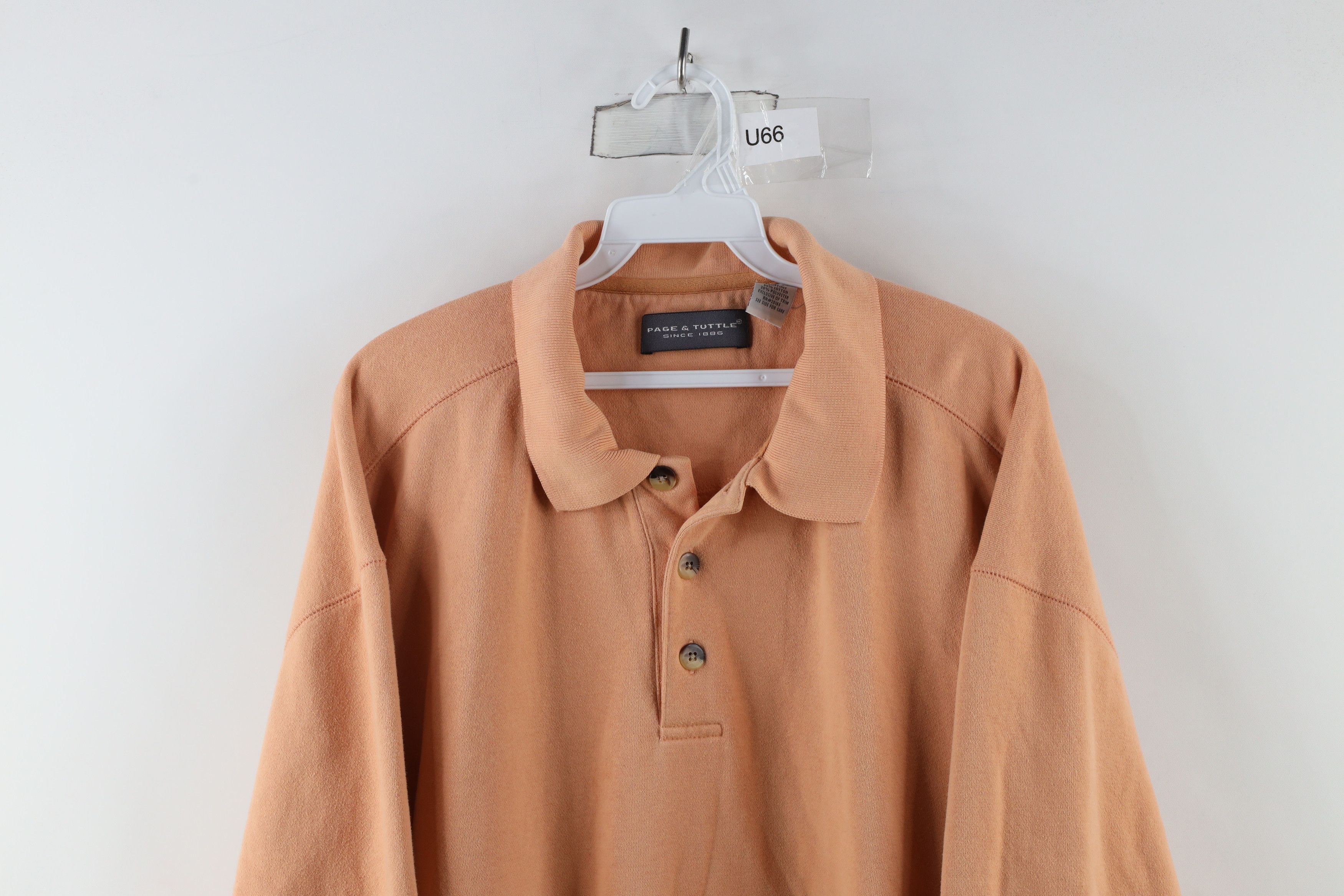 Vintage Vintage 90s Streetwear Heavyweight Collared Sweatshirt Size US XL / EU 56 / 4 - 2 Thumbnail