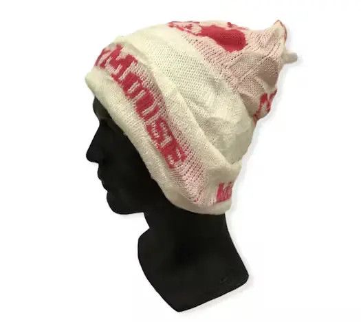 Disney × Mickey Mouse Vintage Mickey Mouse Cartoon Beanie Hat Size ONE SIZE - 2 Thumbnail