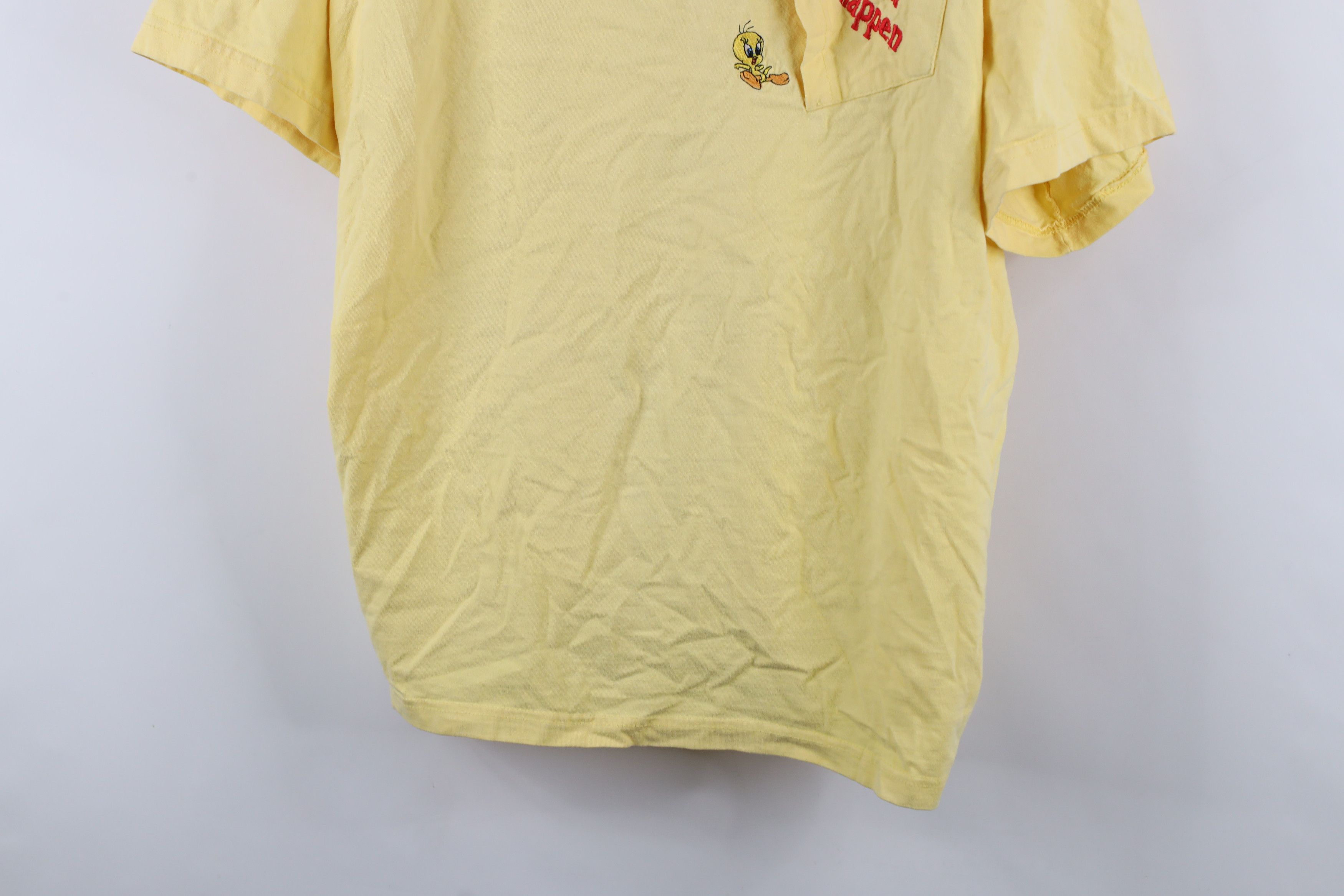Vintage Vintage Y2K 2001 Looney Tunes Sylvester Tweety Bird T-Shirt Size 3XL / US 20-22 - 3 Thumbnail