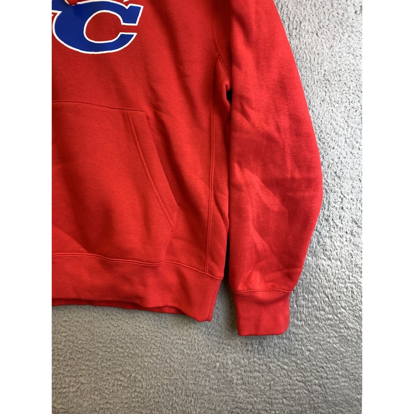 Nike Nike Pullover Hoodie Unisex Adults Size M Red University Logo Swoosh Pocket Sportswear Size US M / EU 48-50 / 2 - 2 Thumbnail