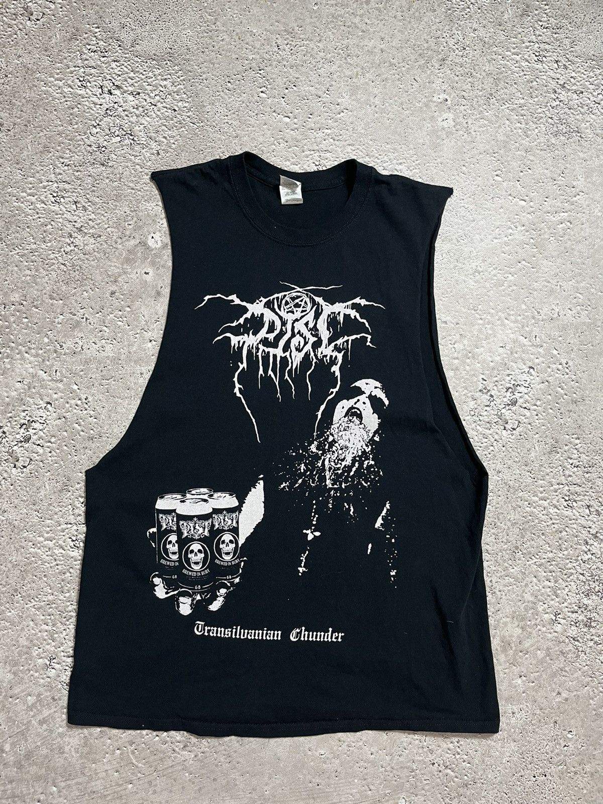 Band Tees Vintage Darkthrone Black Metal Band sleeveless tank top Size US L / EU 52-54 / 3 - 1 Thumbnail