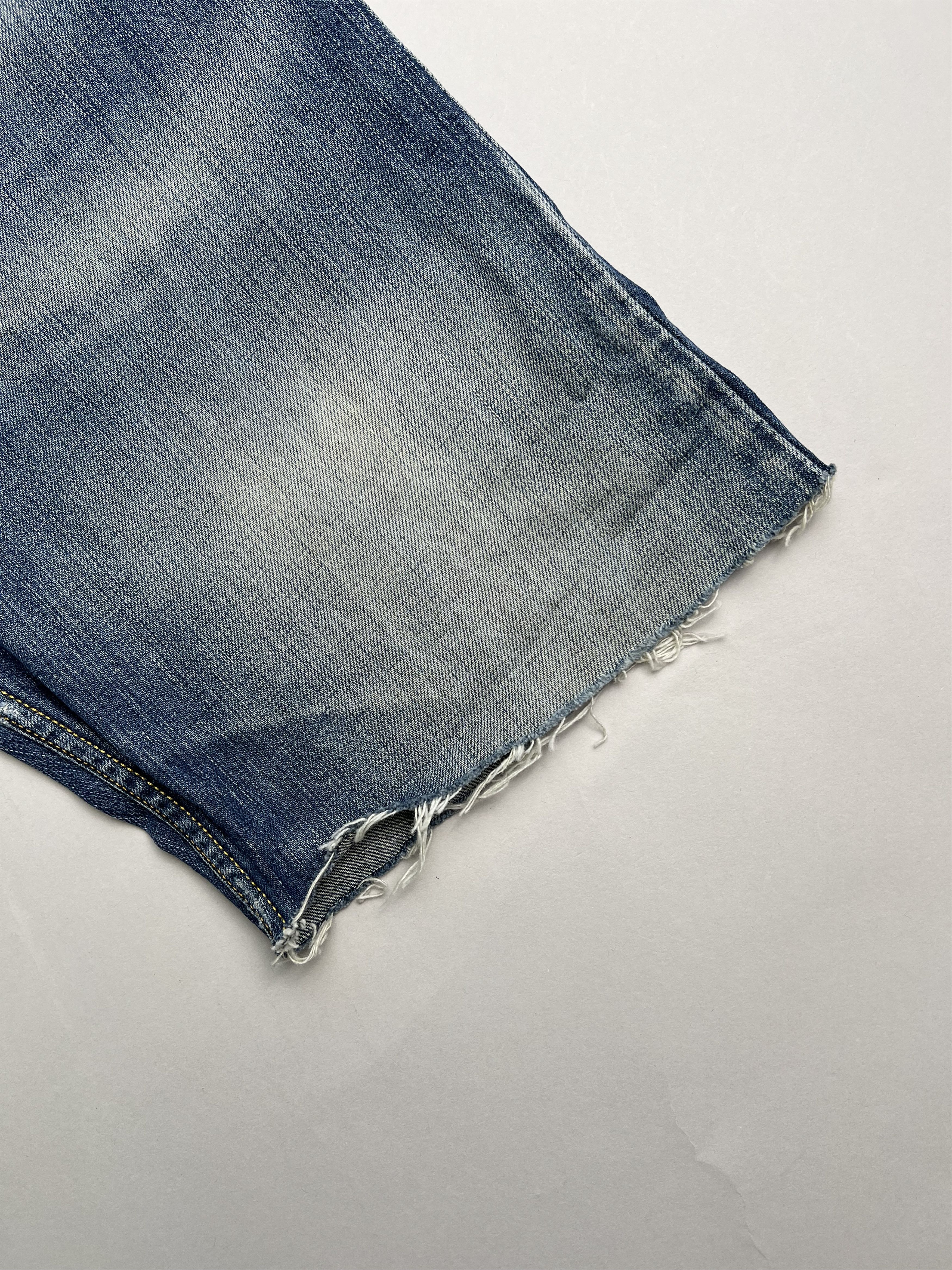 Levi's Levis 506 Jeans Shorts Light Blue Wash W34 Size US 34 / EU 50 - 4 Thumbnail