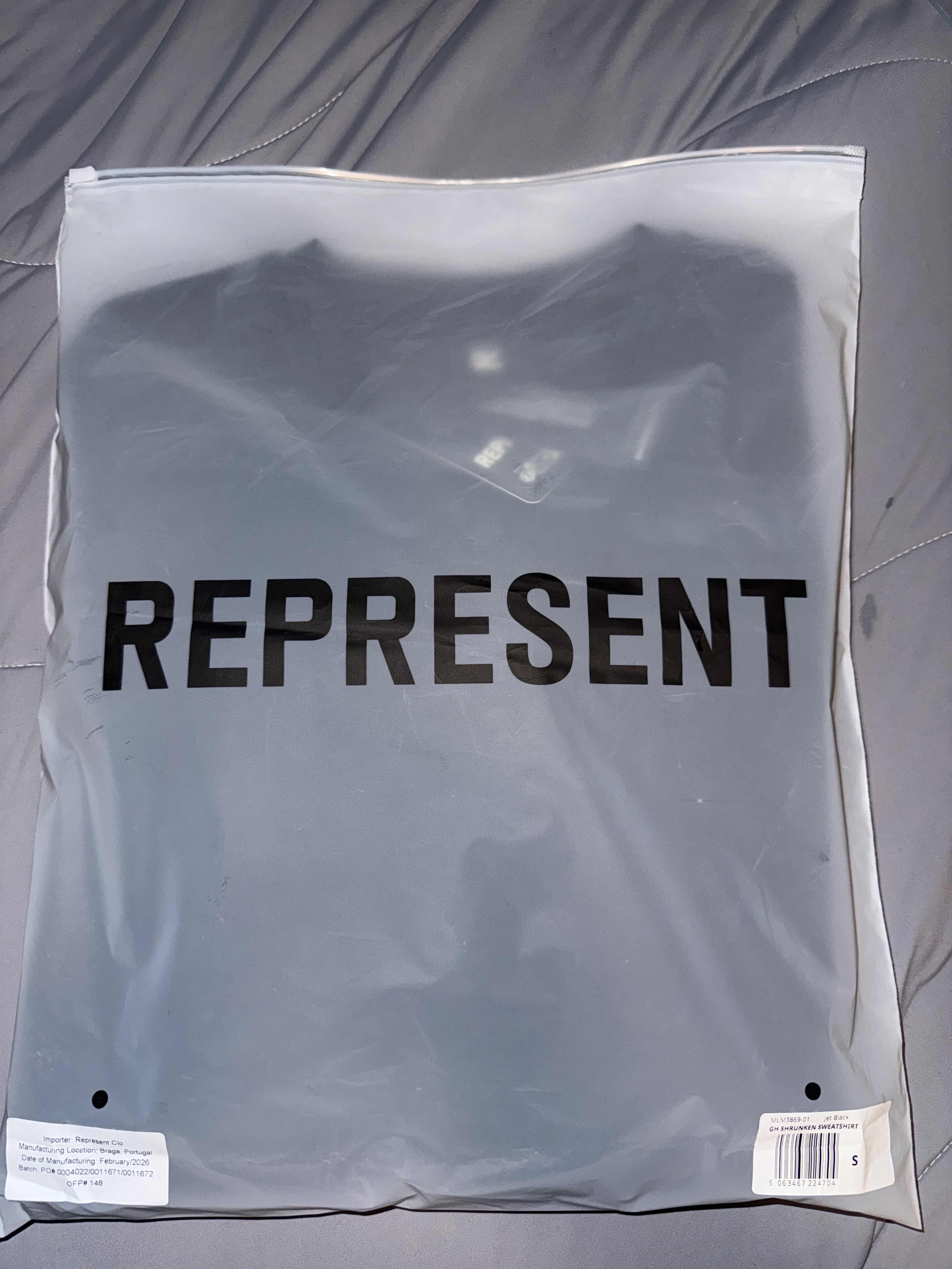 Represent Clo. GH Shrunken Sweatshirt Size US S / EU 44-46 / 1 - 8 Thumbnail