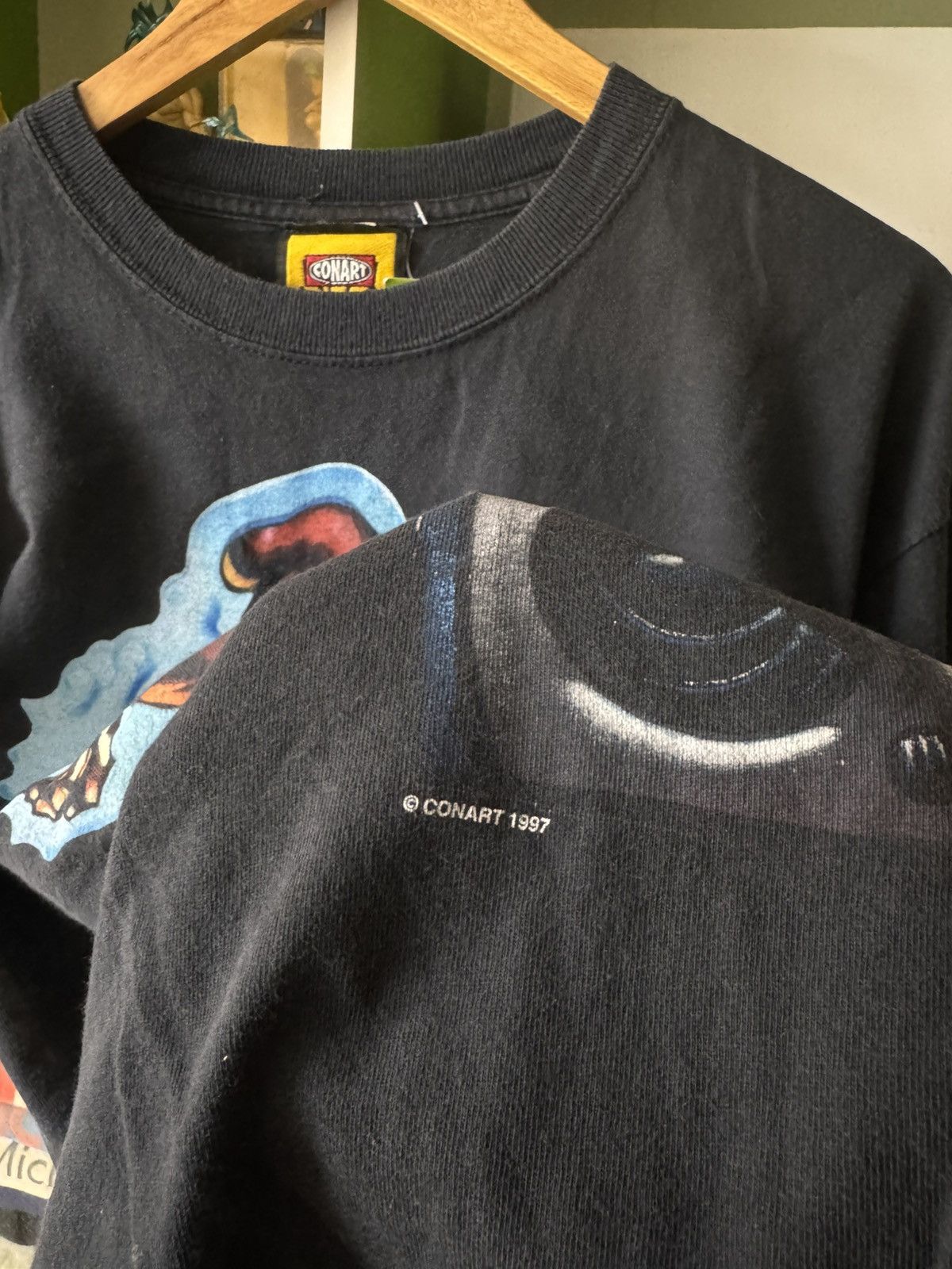 If Six Was Nine × Vintage VINTAGE RARE CONART SKATEBOARDING GRAFITTI DESIGN Size US L / EU 52-54 / 3 - 7 Thumbnail