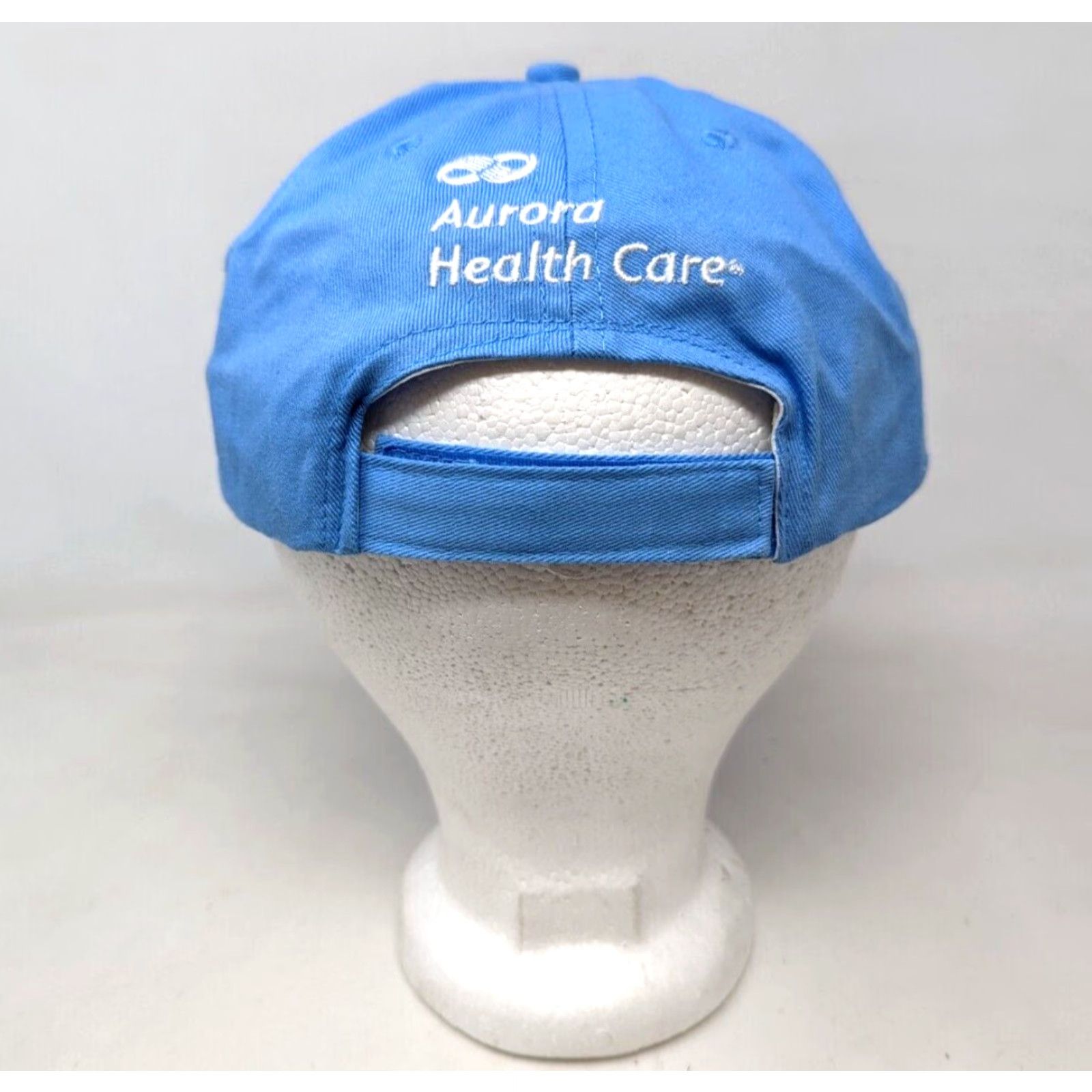 Vintage VTG MU Marquette University Aurora Health Care Light Blue Baseball Hat Cap RJ22 Unisex Adults Adjustable Blue Baseball Cap Mens/Womens Size ONE SIZE - 3 Thumbnail