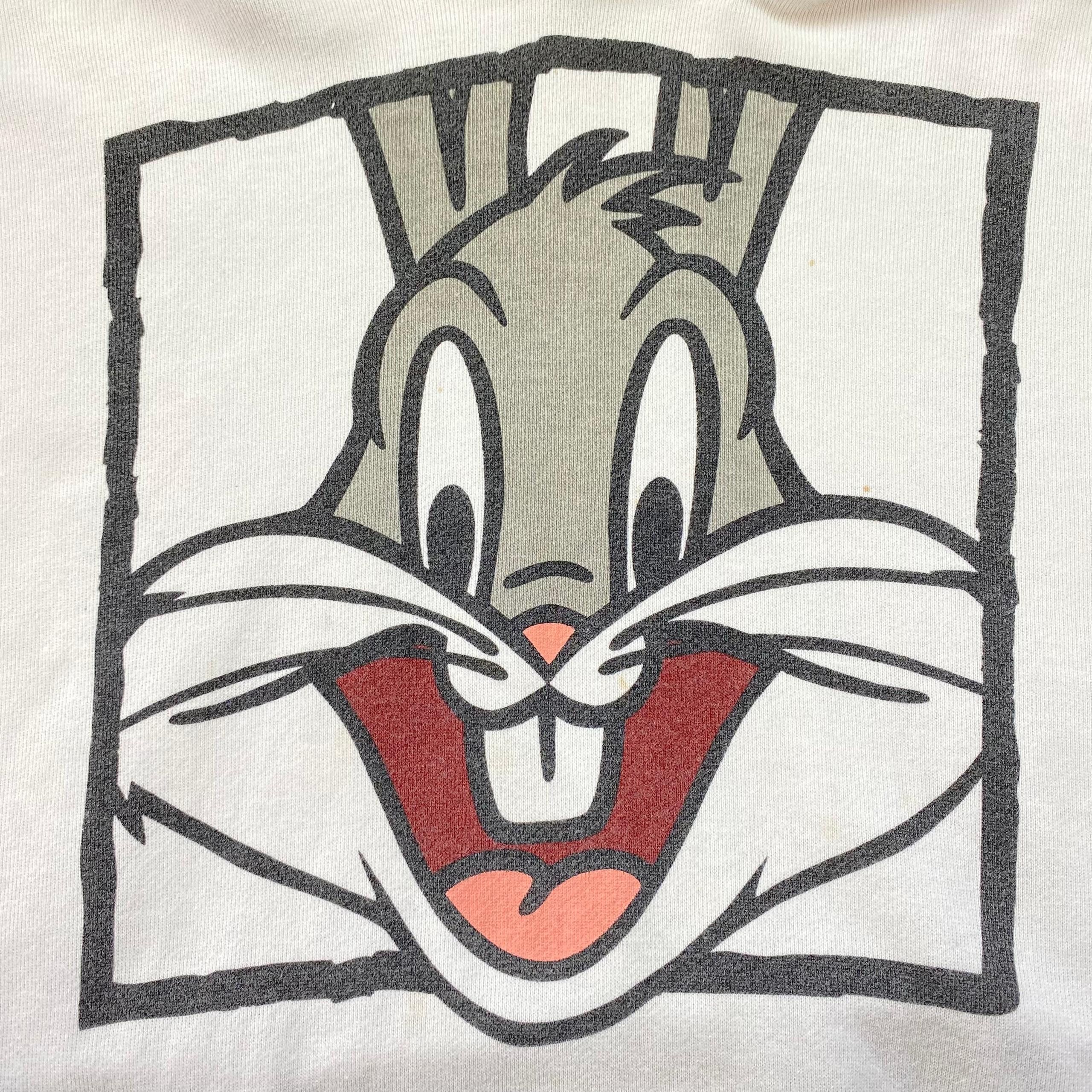 Vintage Vintage 90s Looney Tunes Bud Bunny Hoodies Size US L / EU 52-54 / 3 - 6 Thumbnail