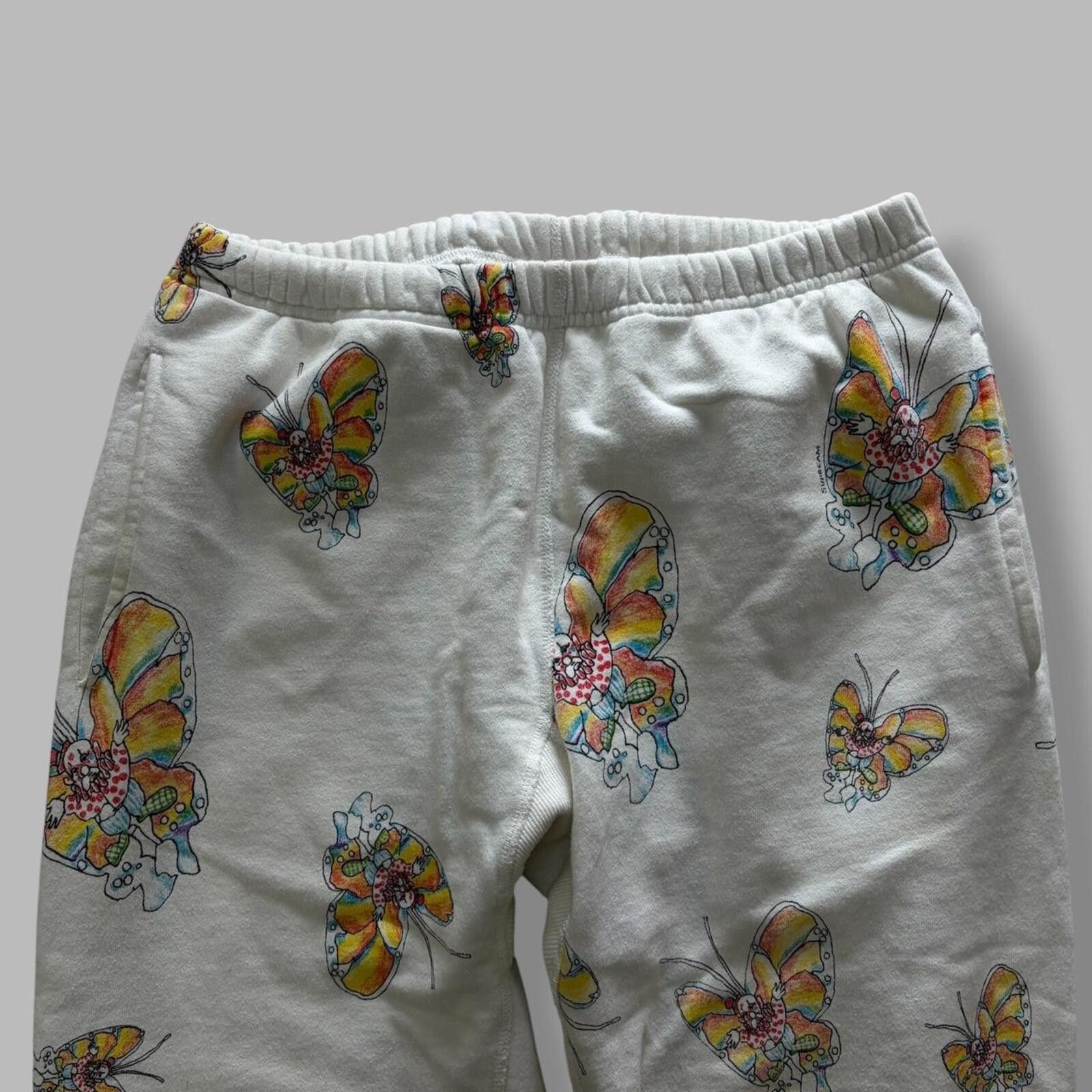 Supreme SS16 Supreme Gonz Butterfly Sweatpants Size US 30 / EU 46 - 5 Thumbnail