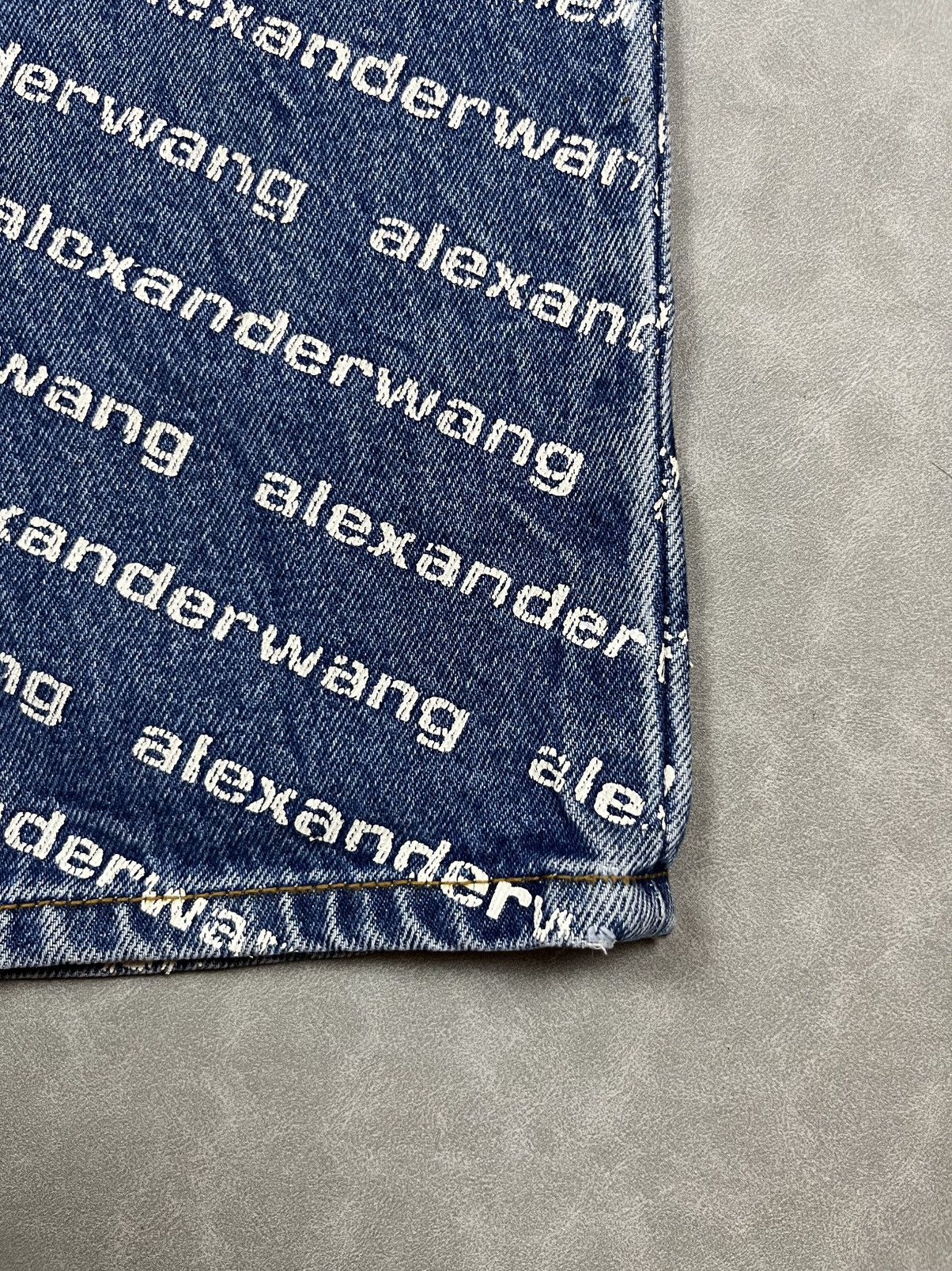 Alexander Wang Alexander wang overprint denim pants Size US 26 / EU 42 - 9 Thumbnail