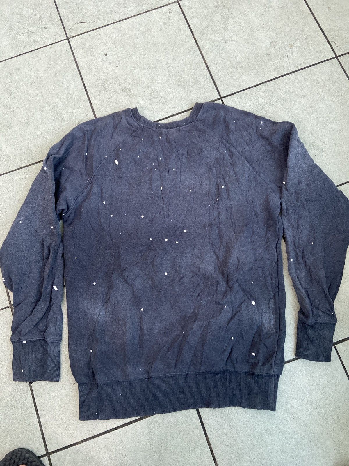 Acne Studios Acne Studios Spray Paint Splatter Distressed Crewneck Size US L / EU 52-54 / 3 - 3 Thumbnail