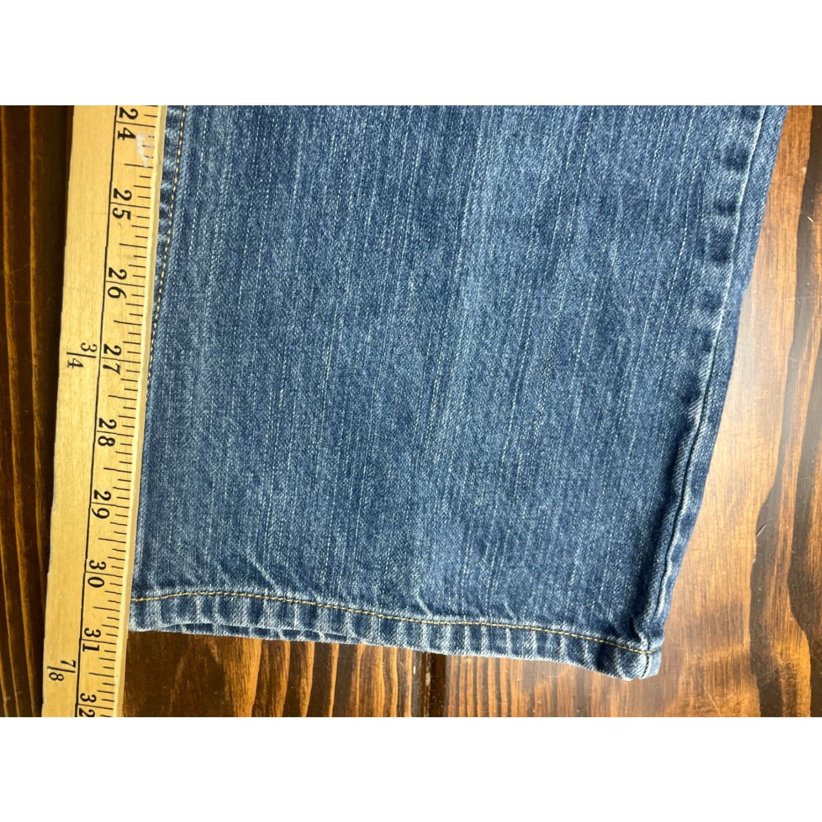 Vintage Urban Pipeline Jeans Men's 36/32 Blue Denim Slim Pockets Jeans Size US 36 / EU 52 - 7 Thumbnail