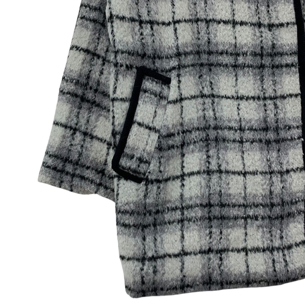 Japanese Brand × LOWRYS FARM LOWRYS FARM Japanese Brand Checkered Wool Long Coat Jacket Size M / US 6-8 / IT 42-44 - 5 Thumbnail