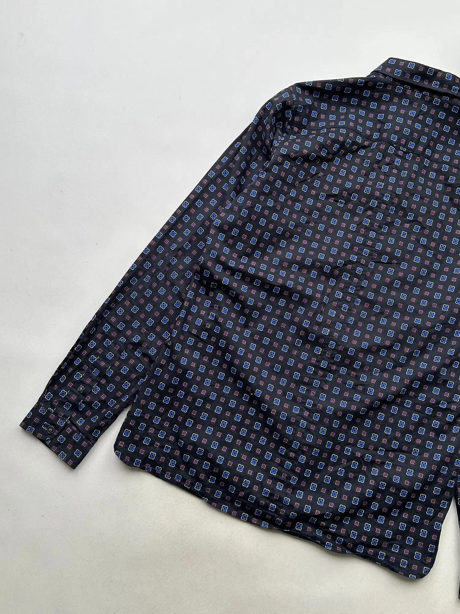 Fred Perry Fred Perry Printed Shirt Long Sleeve (7) Size US M / EU 48-50 / 2 - 7 Thumbnail