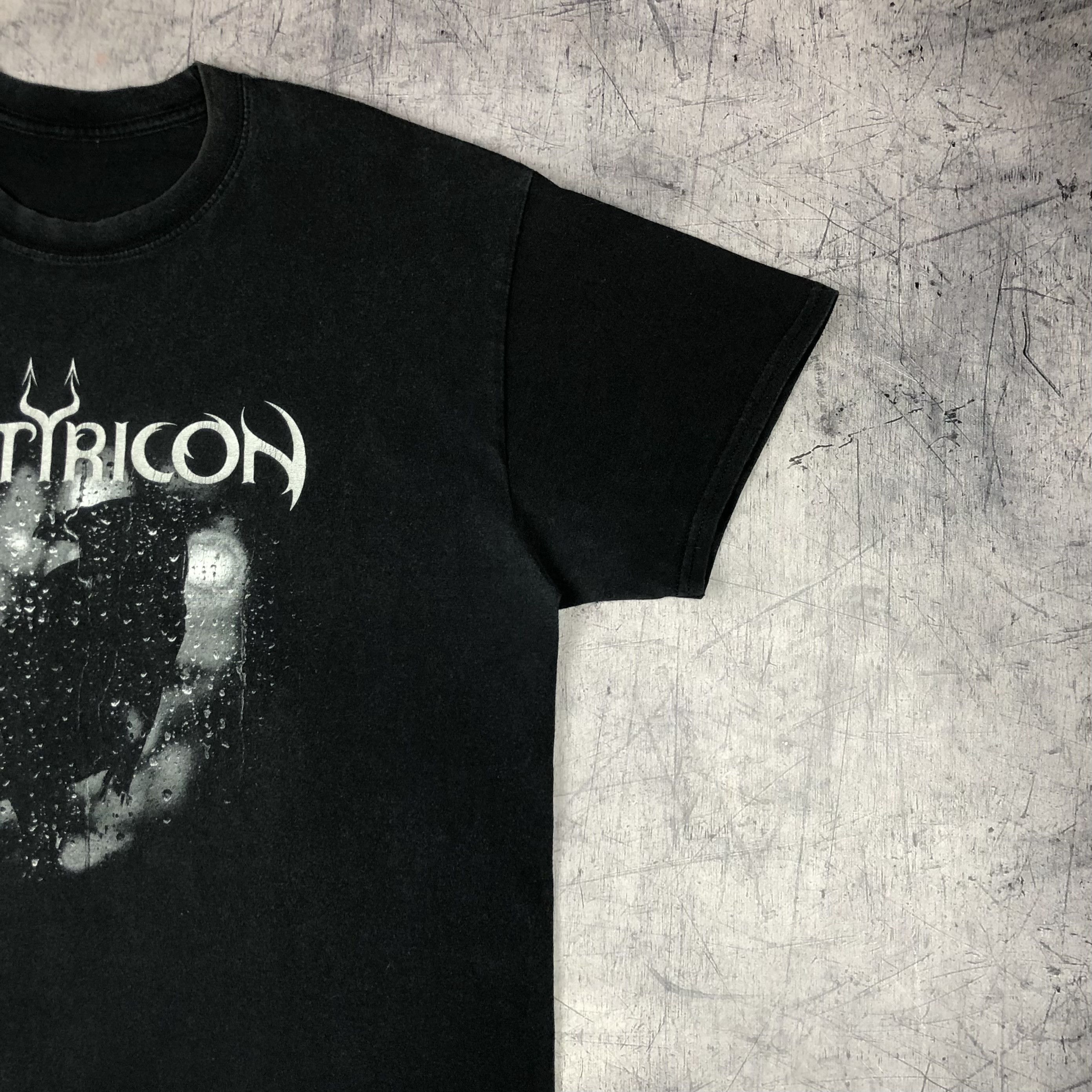 Band Tees Vintage Satyricon Crow Tee Size US L / EU 52-54 / 3 - 6 Thumbnail