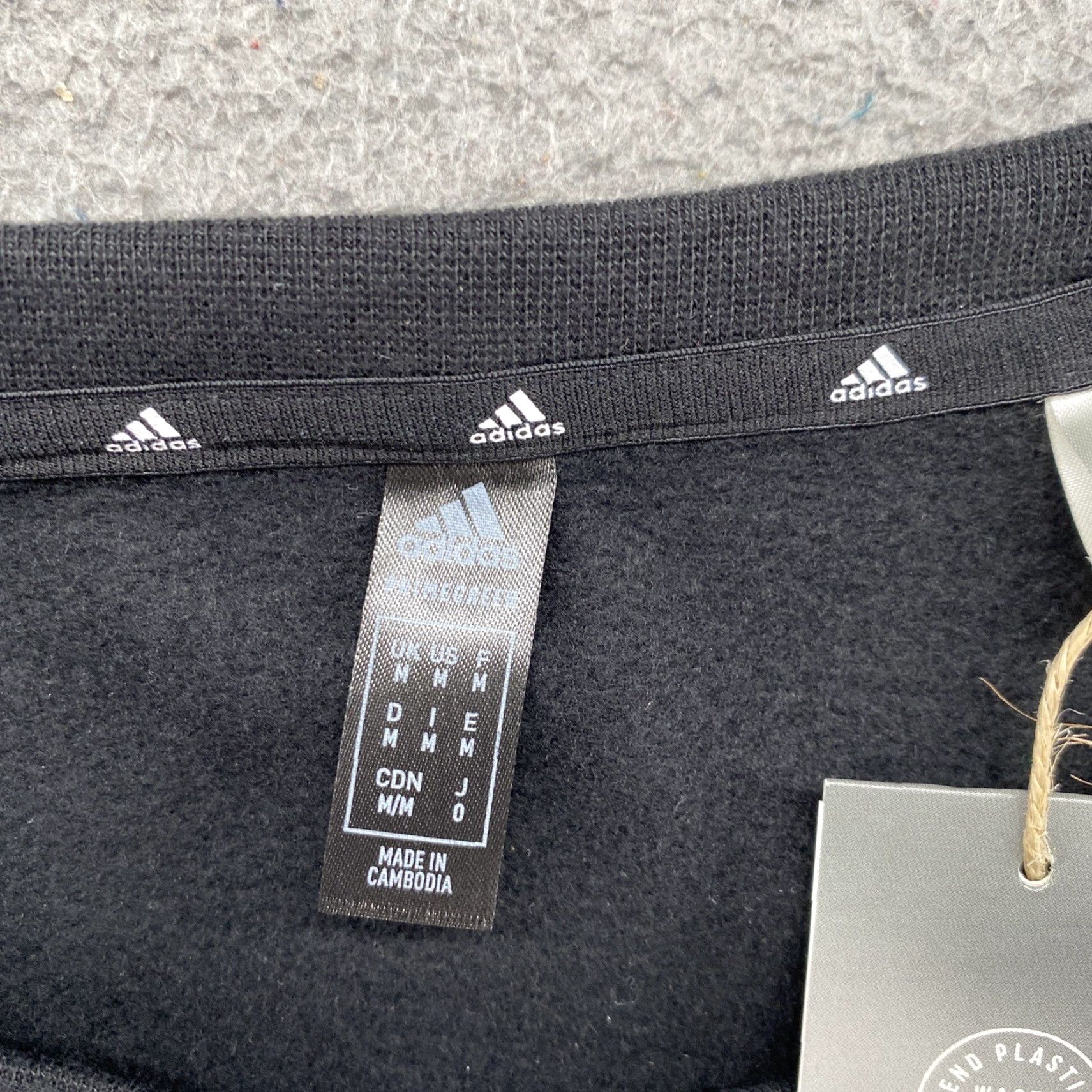 Adidas adidas Sweatshirt PrimeGreen Striped Black White Logo Crewneck Pullover Men’s Size M Size US M / EU 48-50 / 2 - 3 Thumbnail