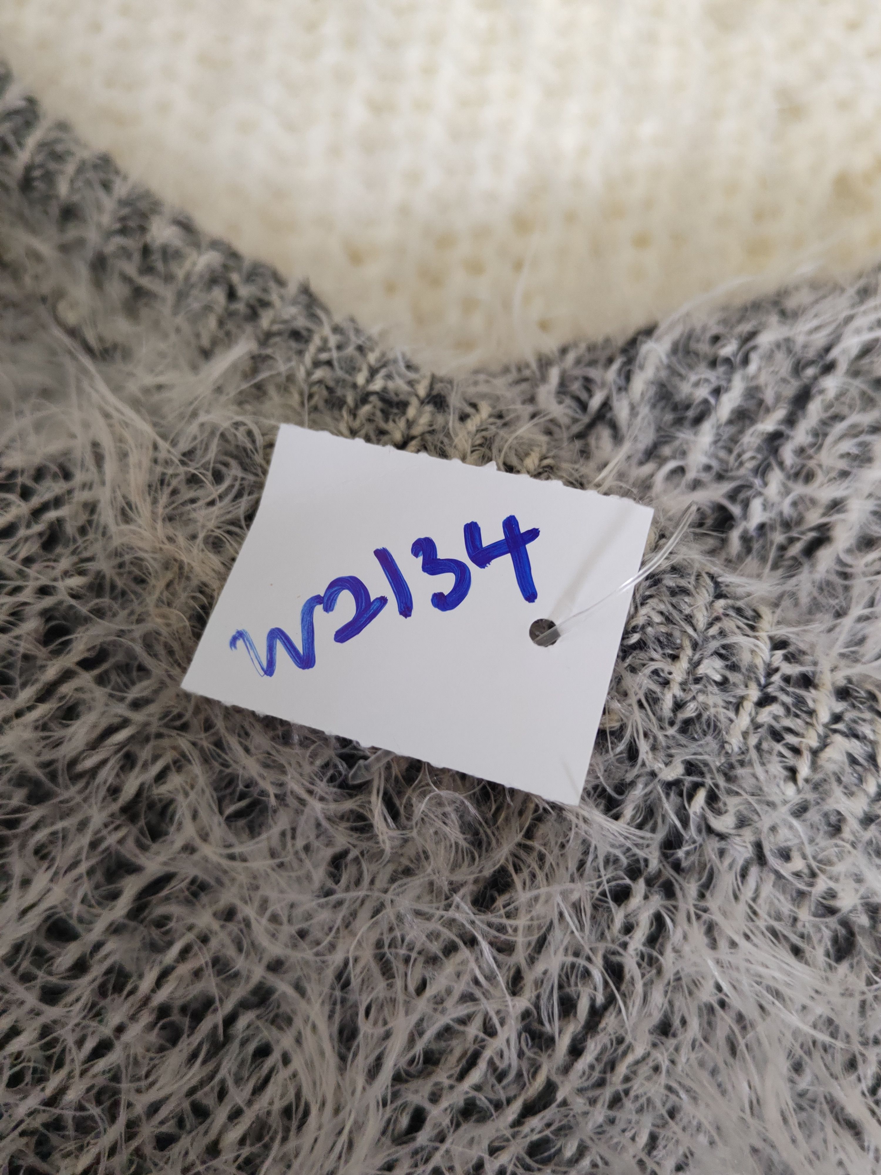 Japanese Brand Japanese Brand Black Shag Shaggy Fur Mohair Knitwear #W2134 Size S / US 4 / IT 40 - 11 Thumbnail