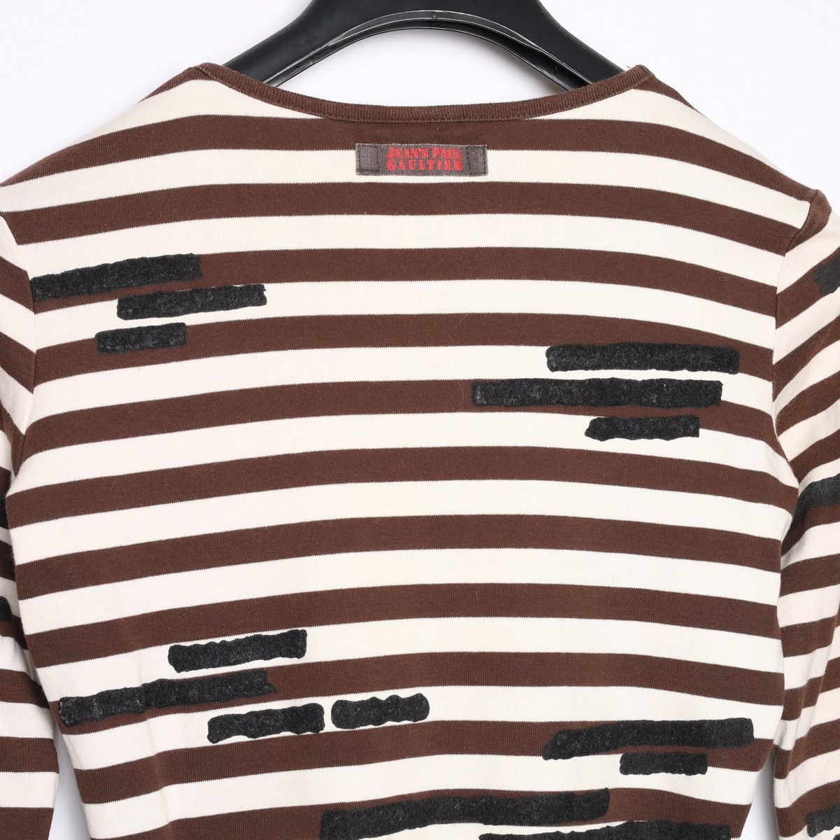 Jean Paul Gaultier Jean Paul Gaultier JPG Stripped Long Sleeve Sailor Top Tee Size S / US 4 / IT 40 - 19 Thumbnail