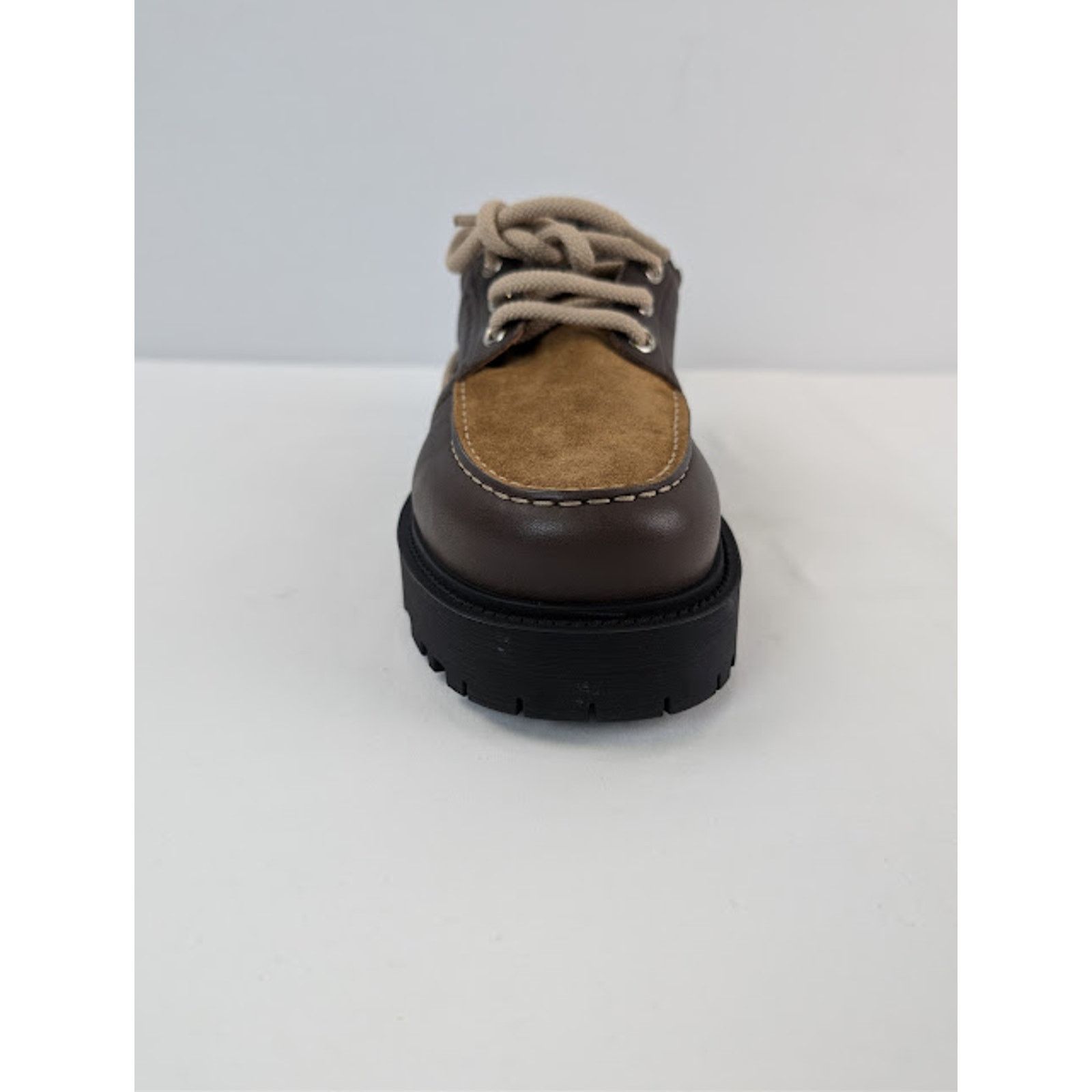 Givenchy o1rshd1 Storm Leather Boat Boots in Chocolate Size US 10 / EU 43 - 15 Thumbnail