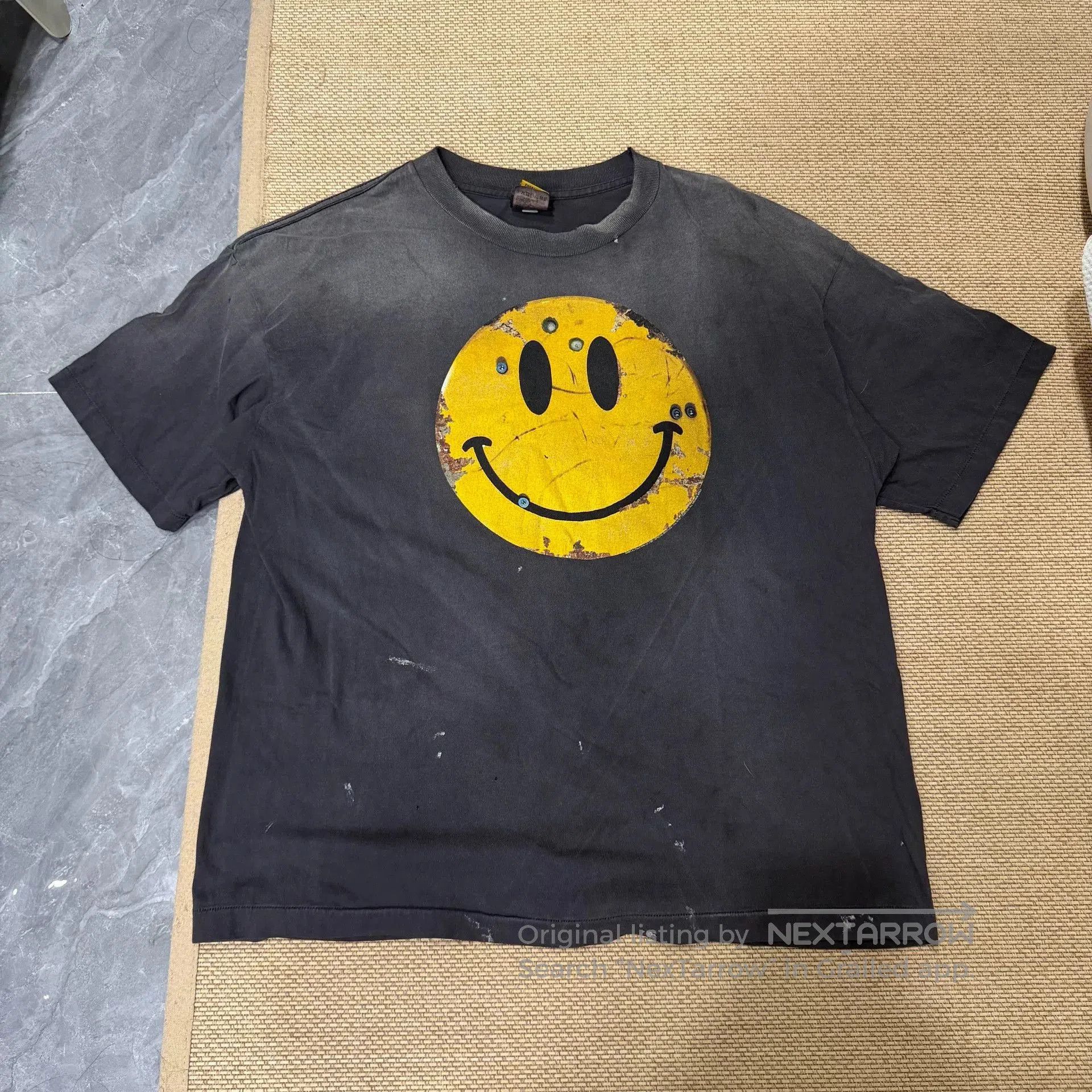 Saint Michael Saint Michael x The KLF Smiley Tee. Size US XL / EU 56 / 4 - 1 Thumbnail