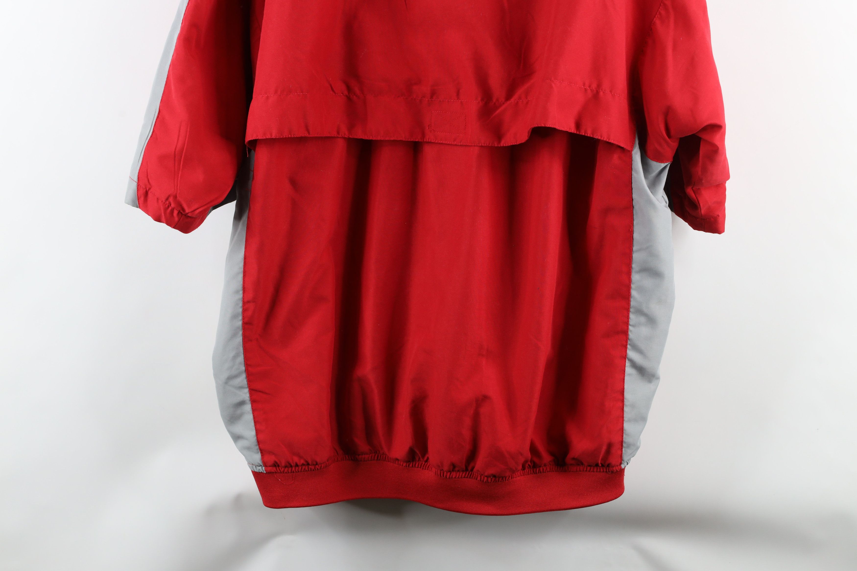 Vintage Vintage State University Short Sleeve Half Zip Jacket Red Size US XL / EU 56 / 4 - 13 Thumbnail