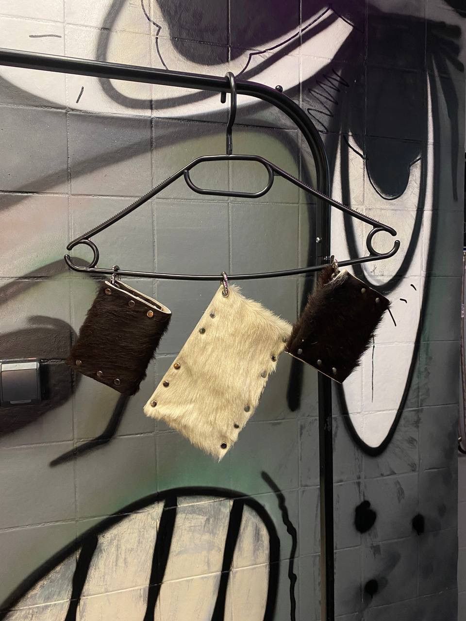 Handmade Cow leather Y2K wallet Size ONE SIZE - 8 Thumbnail