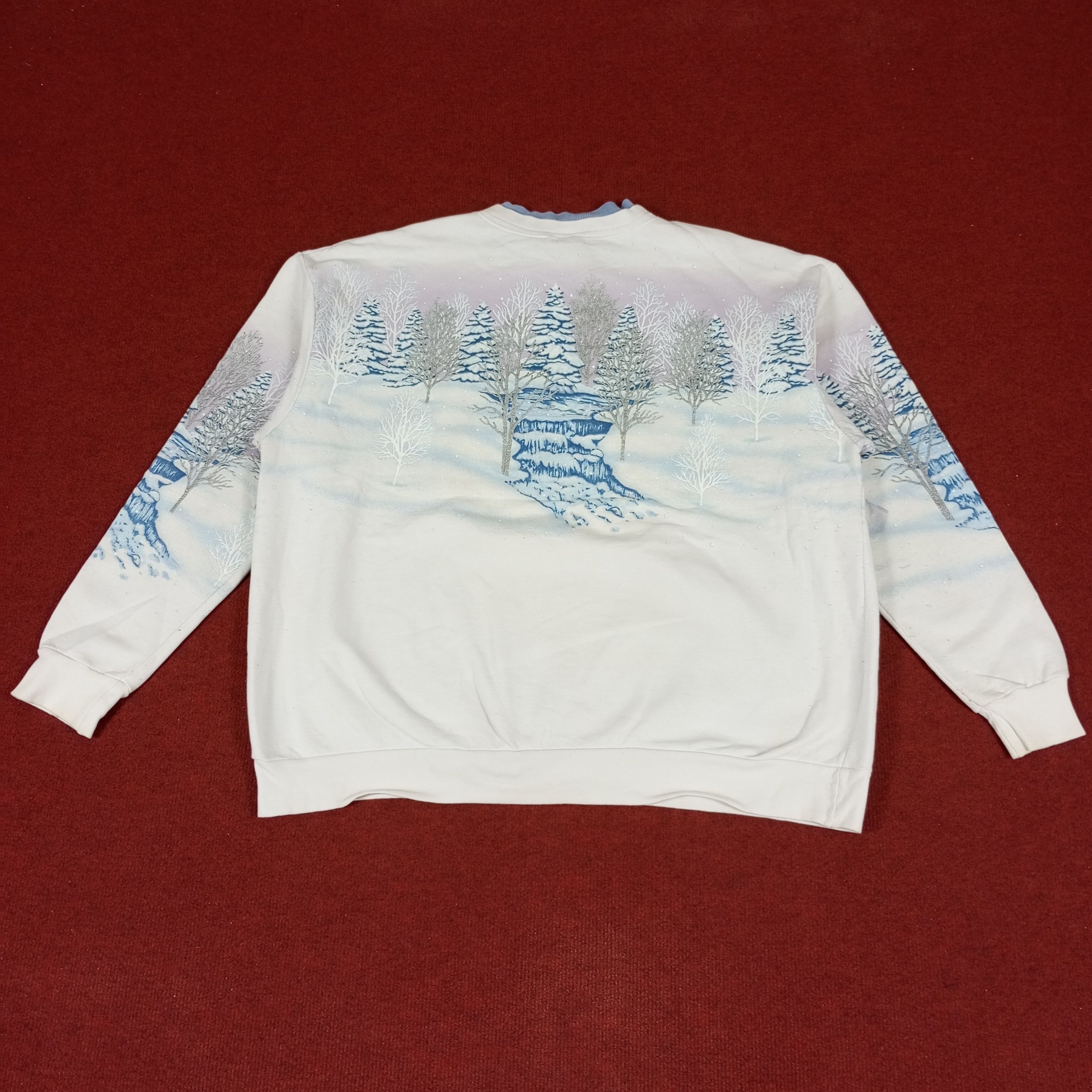 Vintage Morning Sun Winter Style Nice Design Vintage Sweatshirt Size US XL / EU 56 / 4 - 3 Thumbnail