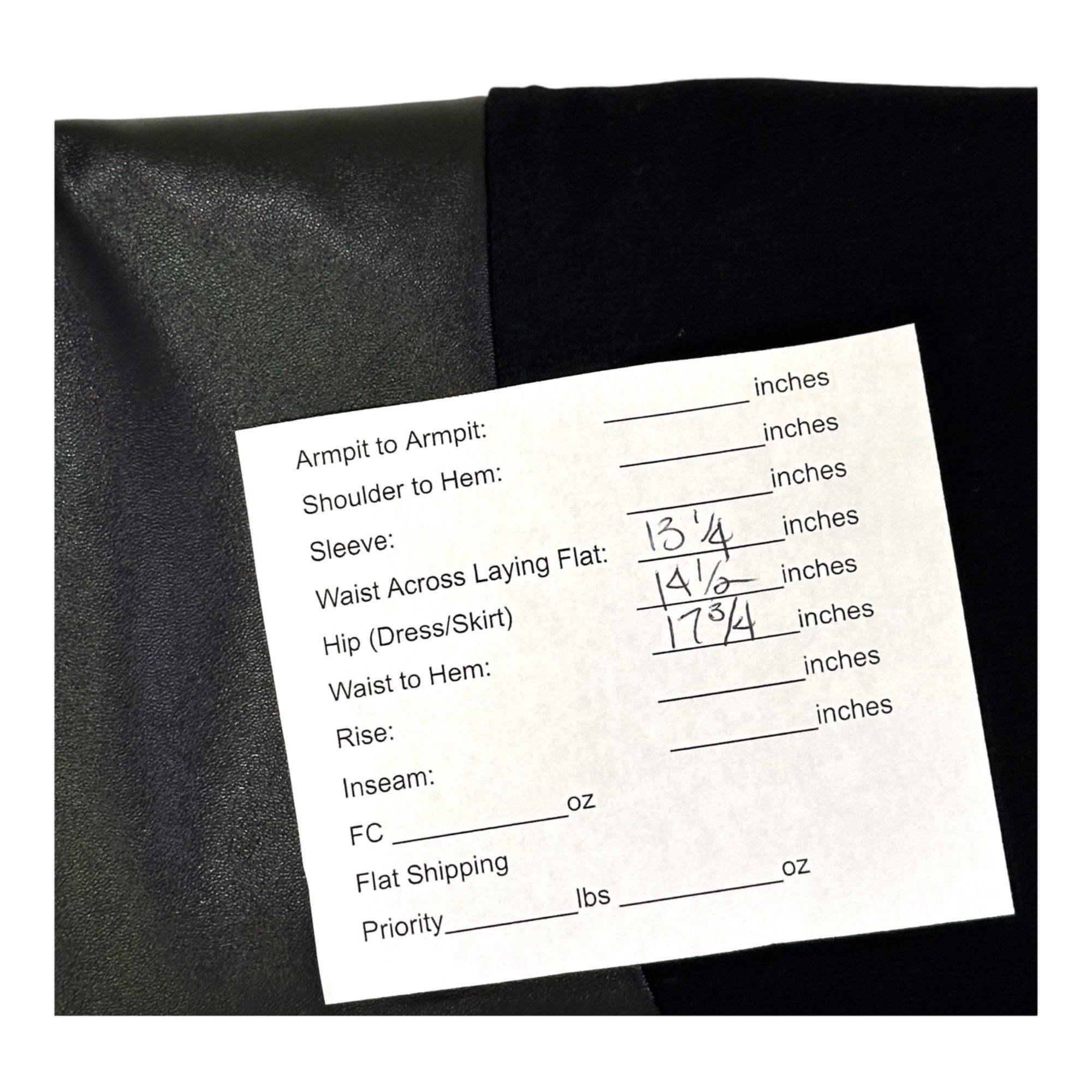 Gianni Valentino Gianni Bini XS Black PU Leather Ponte Fabric Skirt Zipper Cl Size 27" / US 4 / IT 40 - 7 Thumbnail